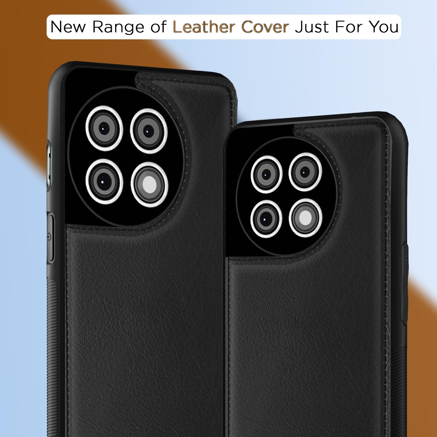 OnePlus 11R 5G Leather mobile cover in black by Pikkme – photo 7
