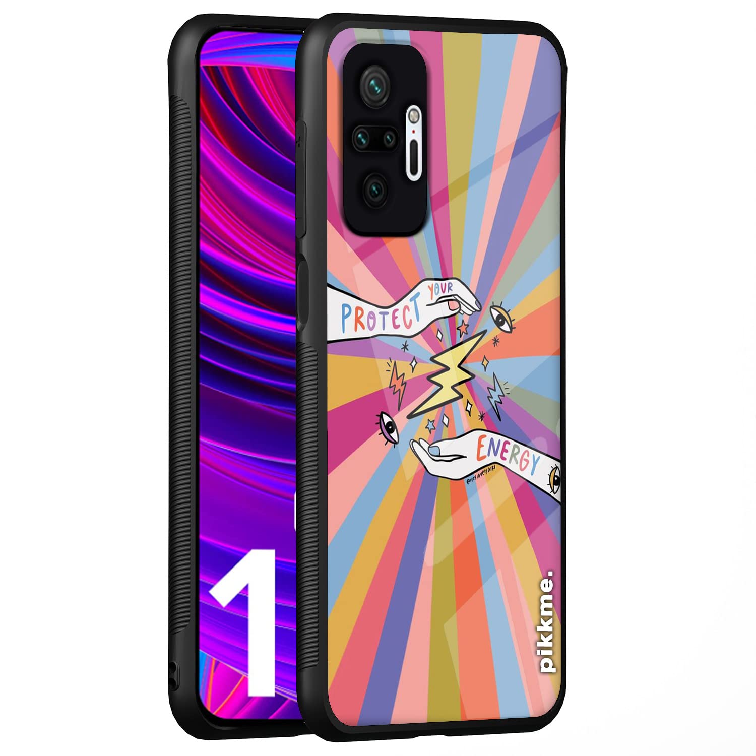 Pikkme Hybrid back cover for Redmi Note 10 Pro/Note 10 Pro Max