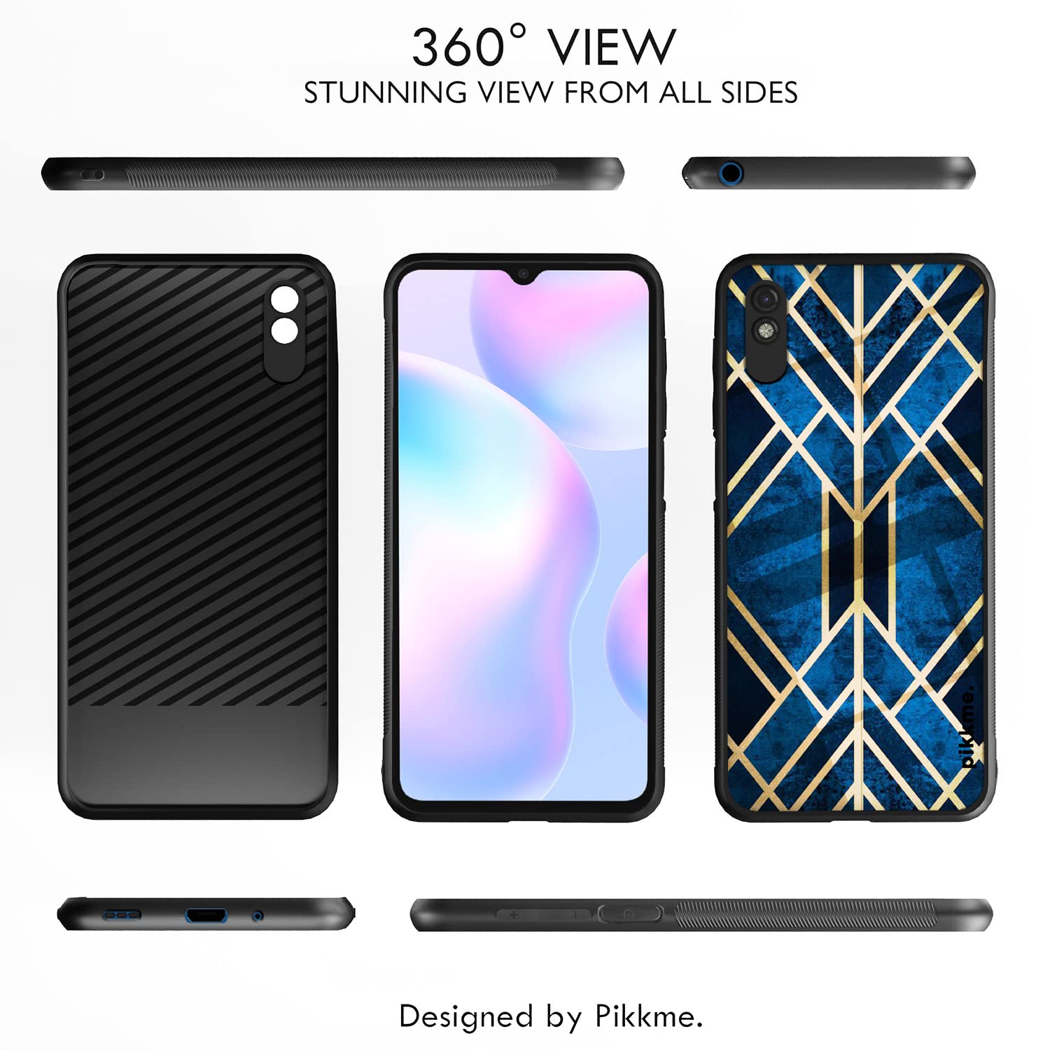 Redmi 9A/9i/9A Sport Hybrid back cover by Pikkme – photo 2