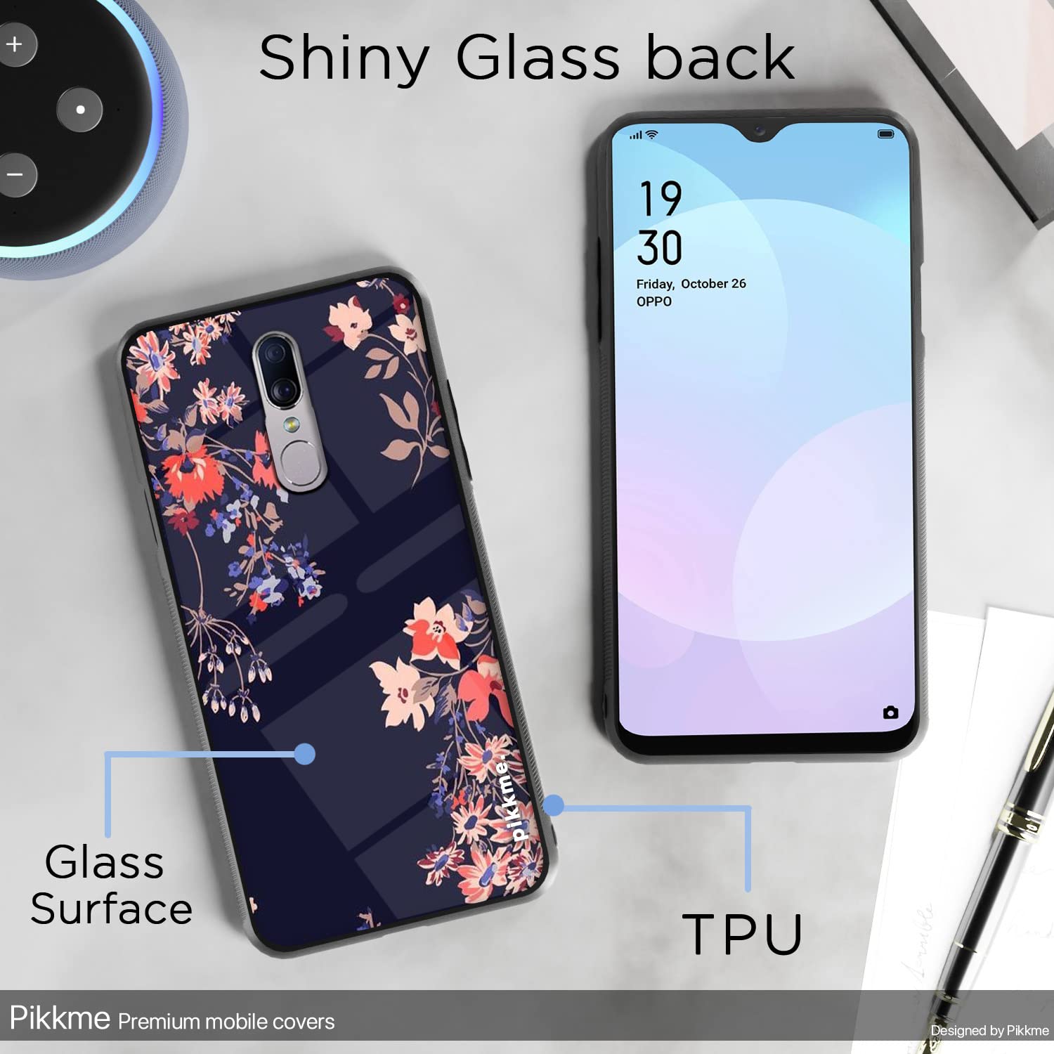 Pikkme Oppo F11 Flower mobile cover – photo 3