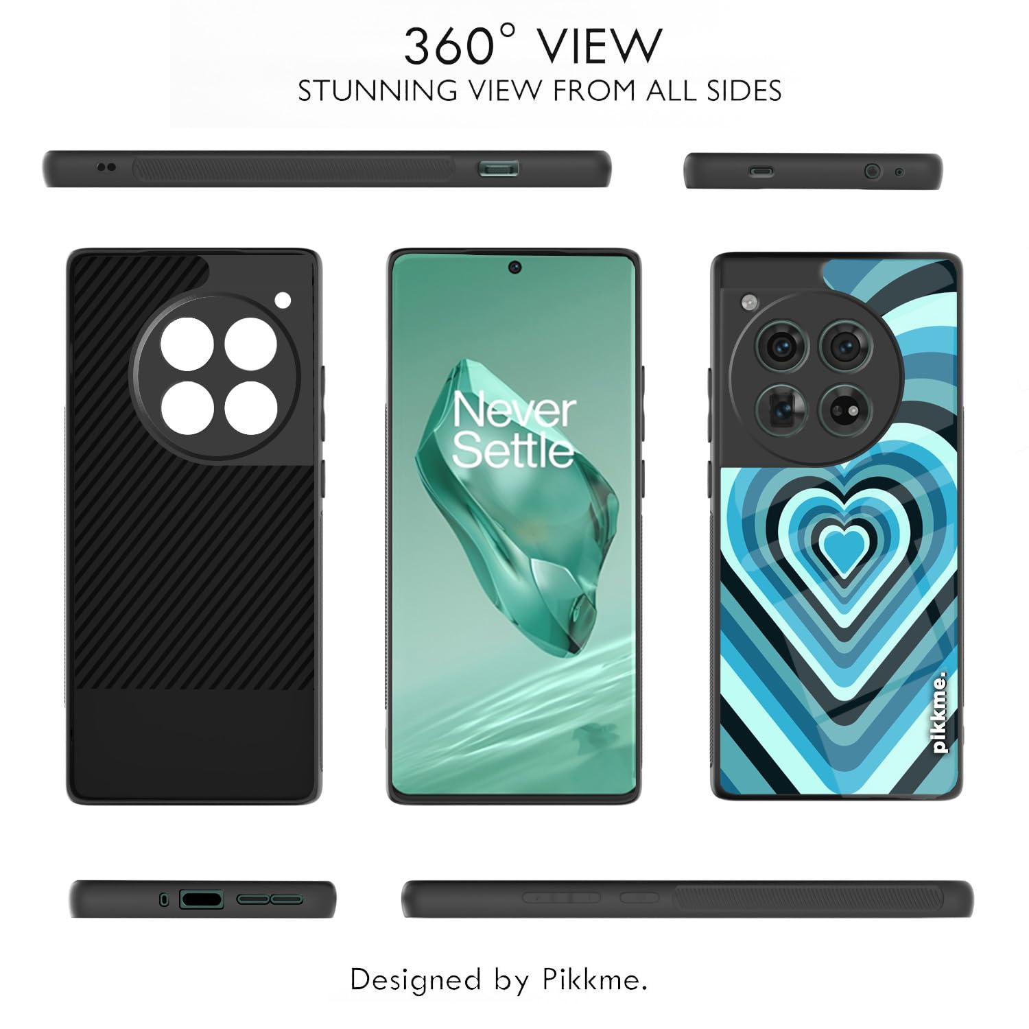 Pikkme OnePlus 12 5G Hybrid mobile cover – photo 2