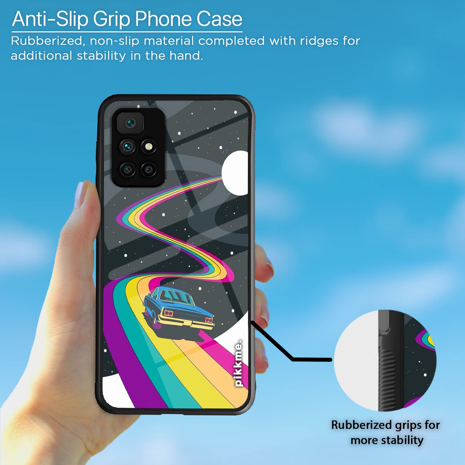 Redmi 10 Prime Hybrid phone cover by Pikkme – photo 5