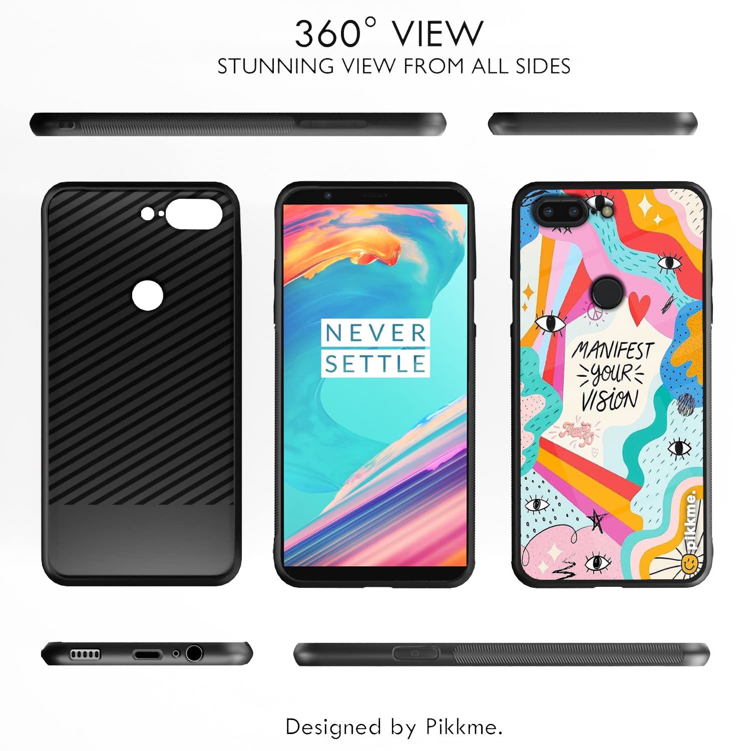 Pikkme Hybrid mobile back cover for OnePlus 5T – photo 2
