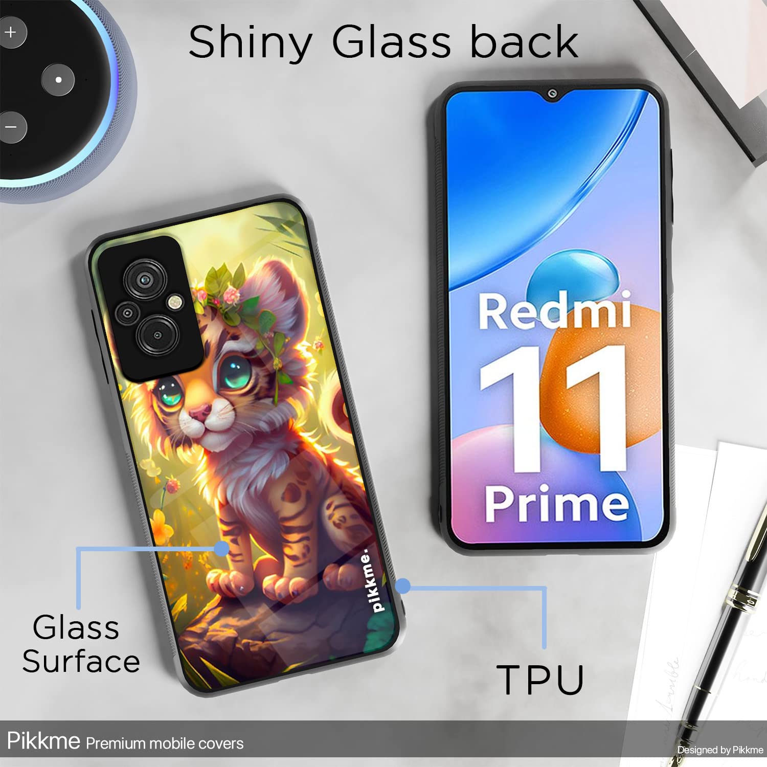 Redmi 11 Prime 4G mobile back cover by Pikkme – photo 3