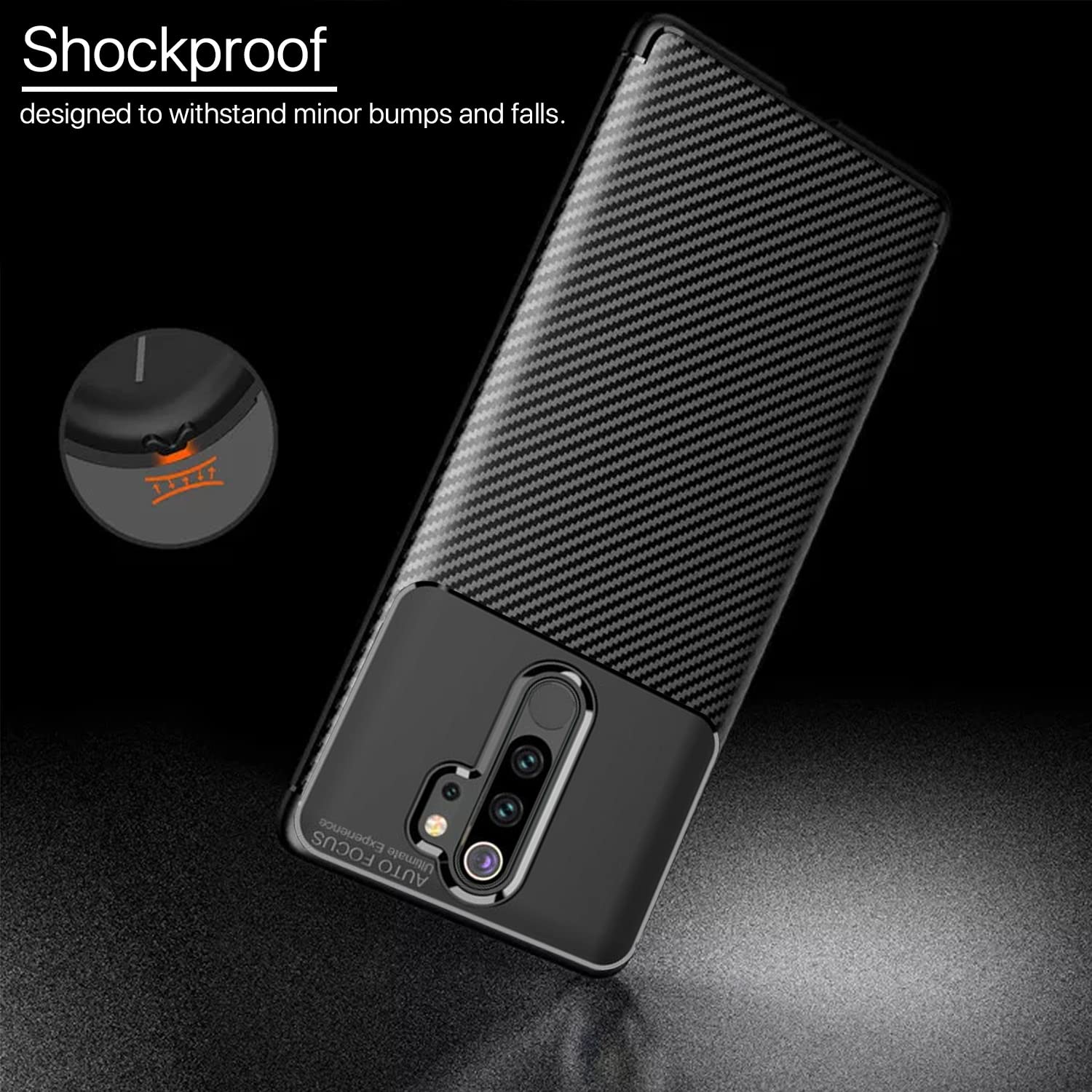 Pikkme Redmi Note 8 Pro black mobile cover – photo 4