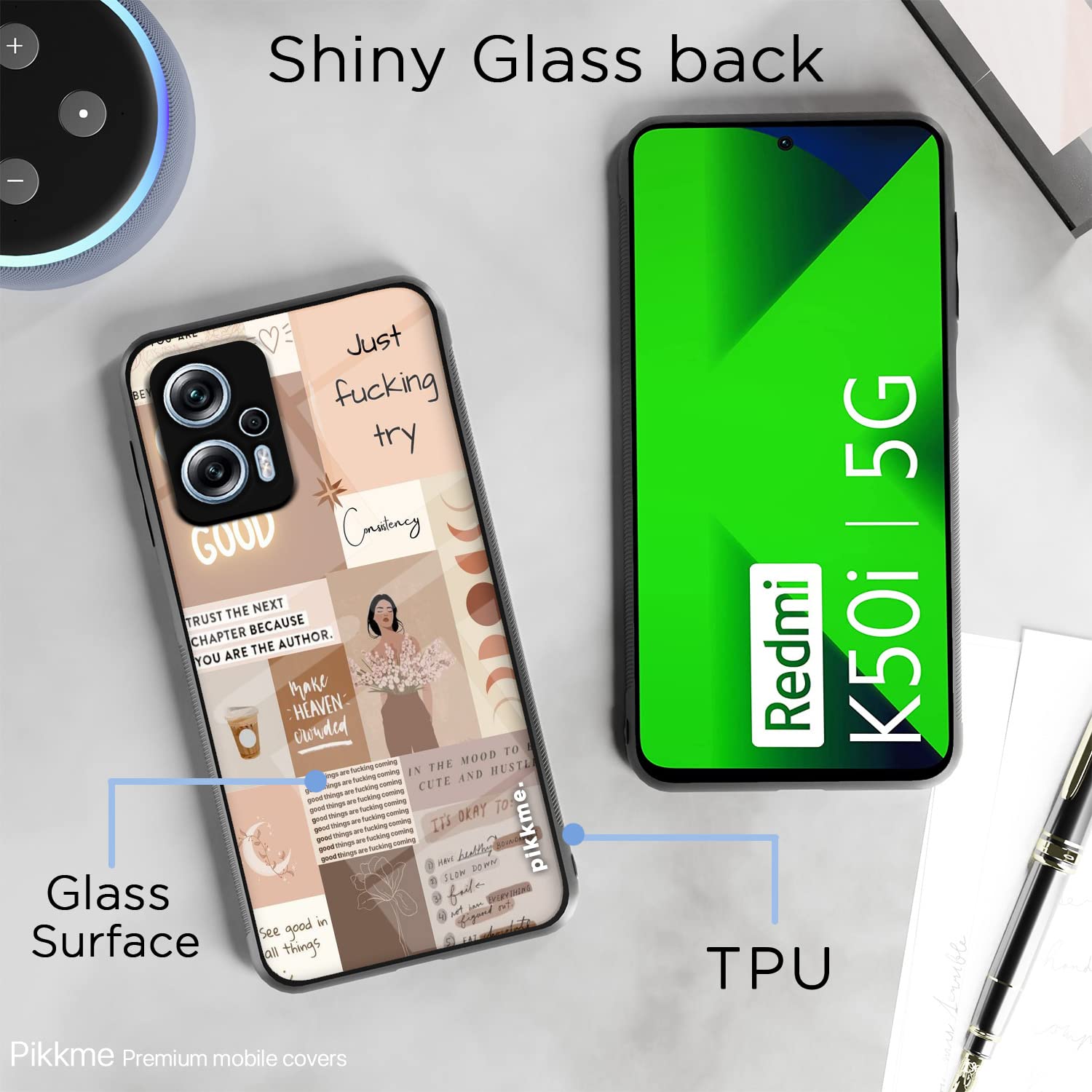 Pikkme Hybrid back cover for Redmi K50i 5G – photo 3