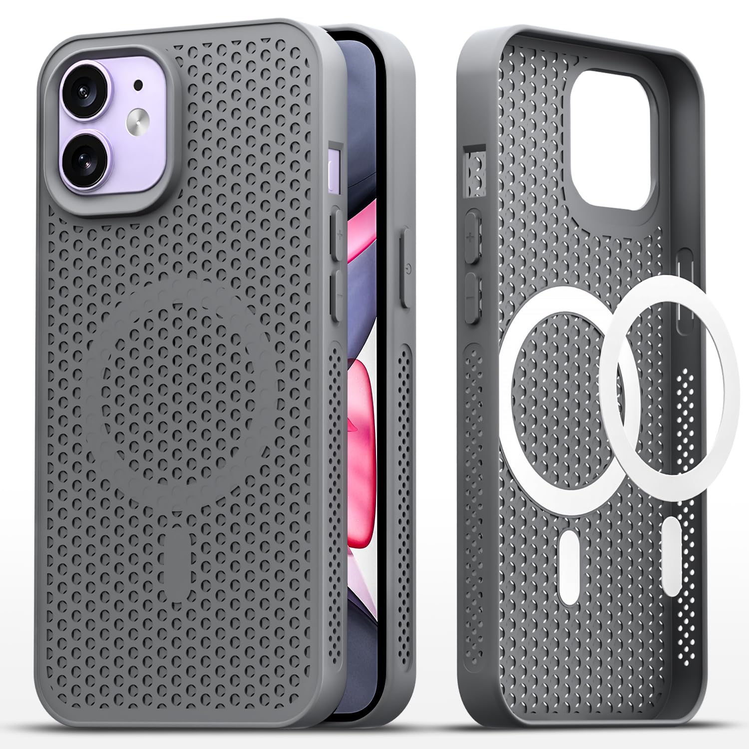 iPhone 11 mobile cover in grey by Pikkme