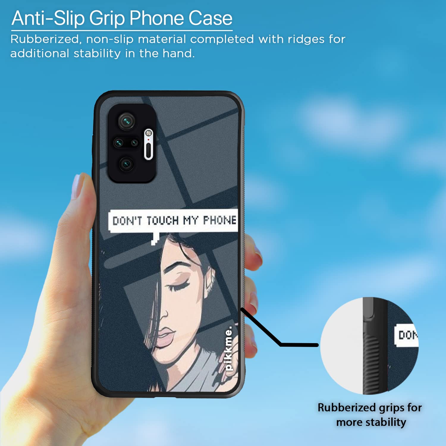 Redmi Note 10 Pro/Note 10 Pro Max Hybrid back cover by Pikkme – photo 5