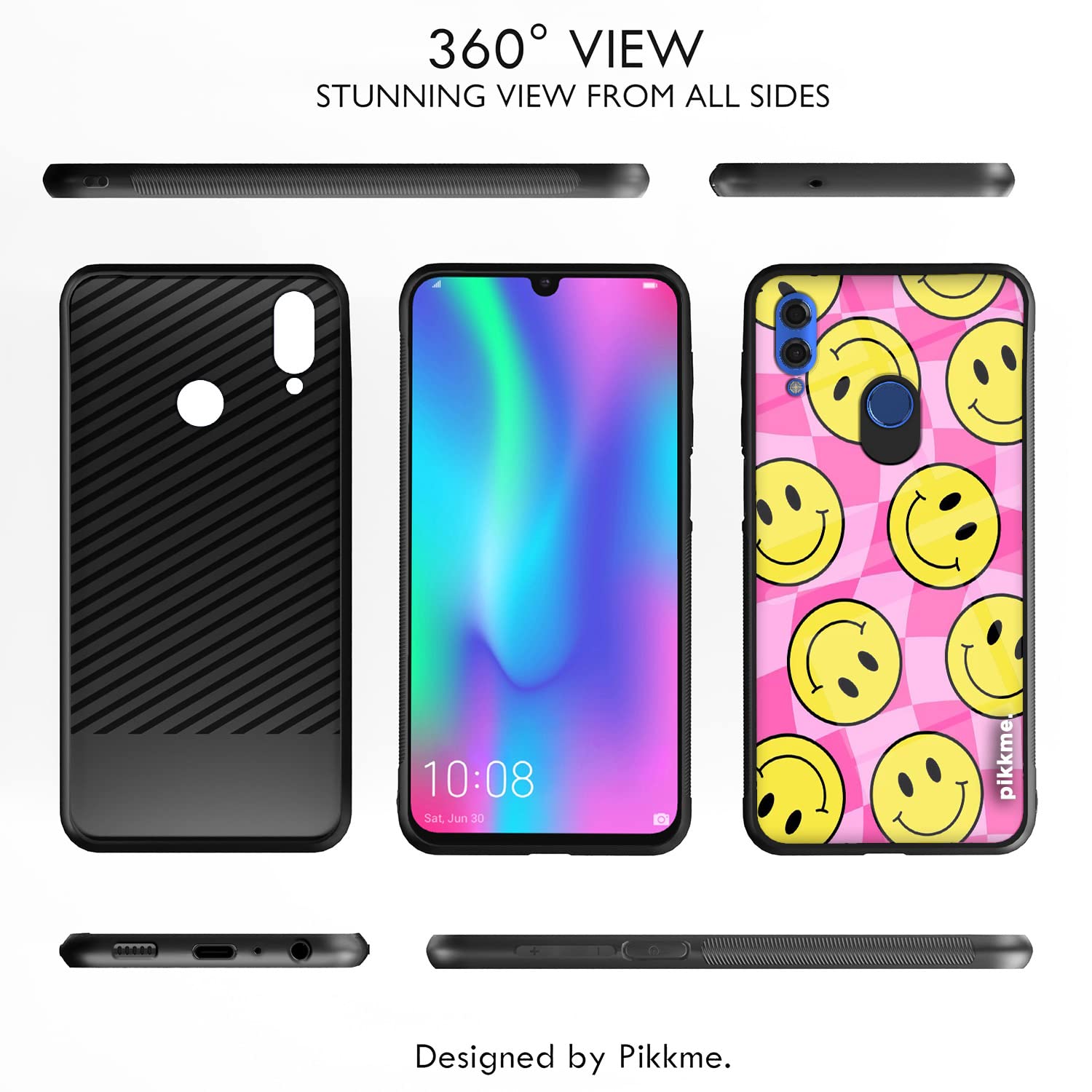 Honor 10 Lite Hybrid back cover by Pikkme – photo 2