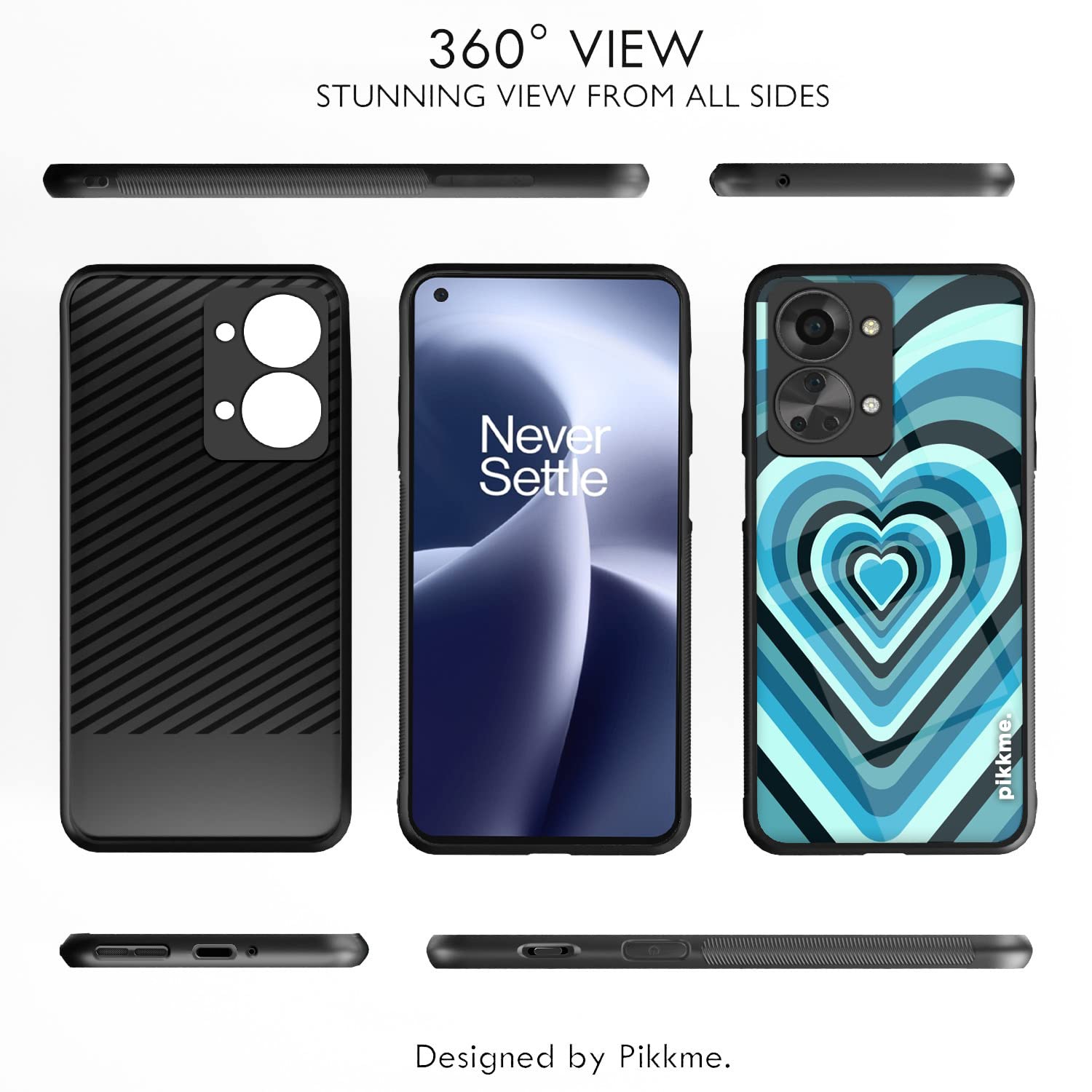 Pikkme Hybrid mobile cover for OnePlus Nord 2T 5G – photo 2