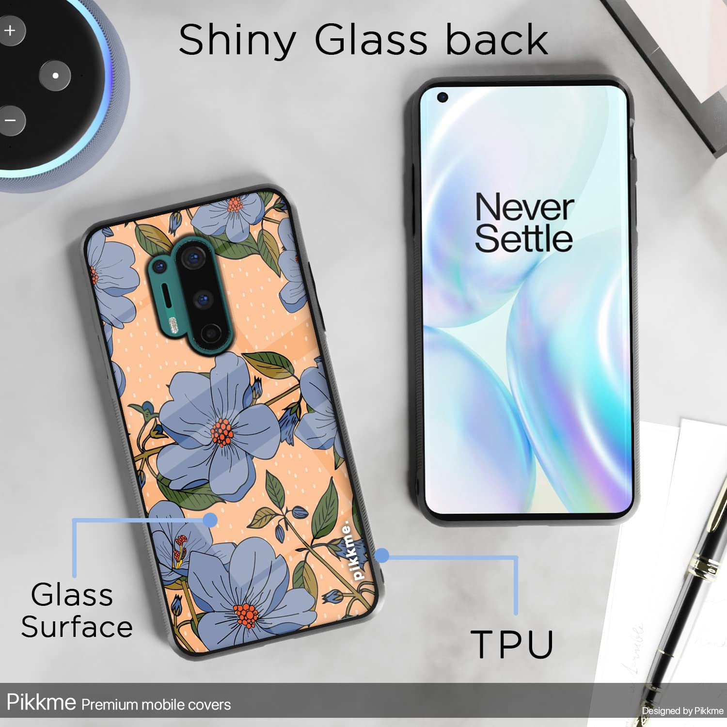 Pikkme OnePlus 8 Pro Flower mobile cover – photo 3