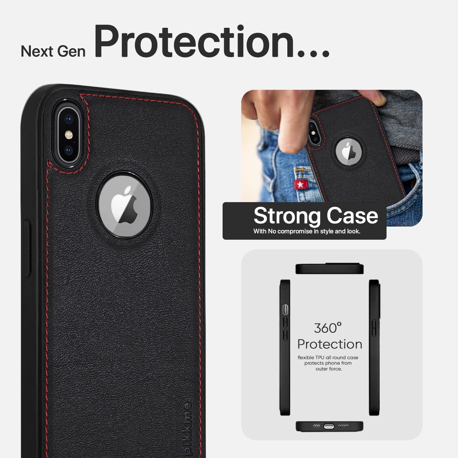Pikkme black phone cover for iPhone X/XS – photo 6