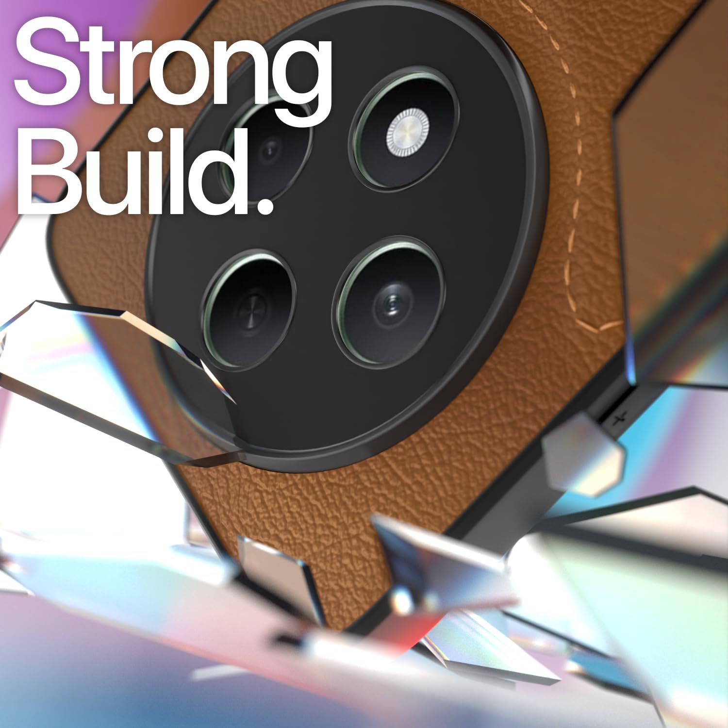 Oppo F27 5G mobile back cover in brown by Pikkme – photo 5