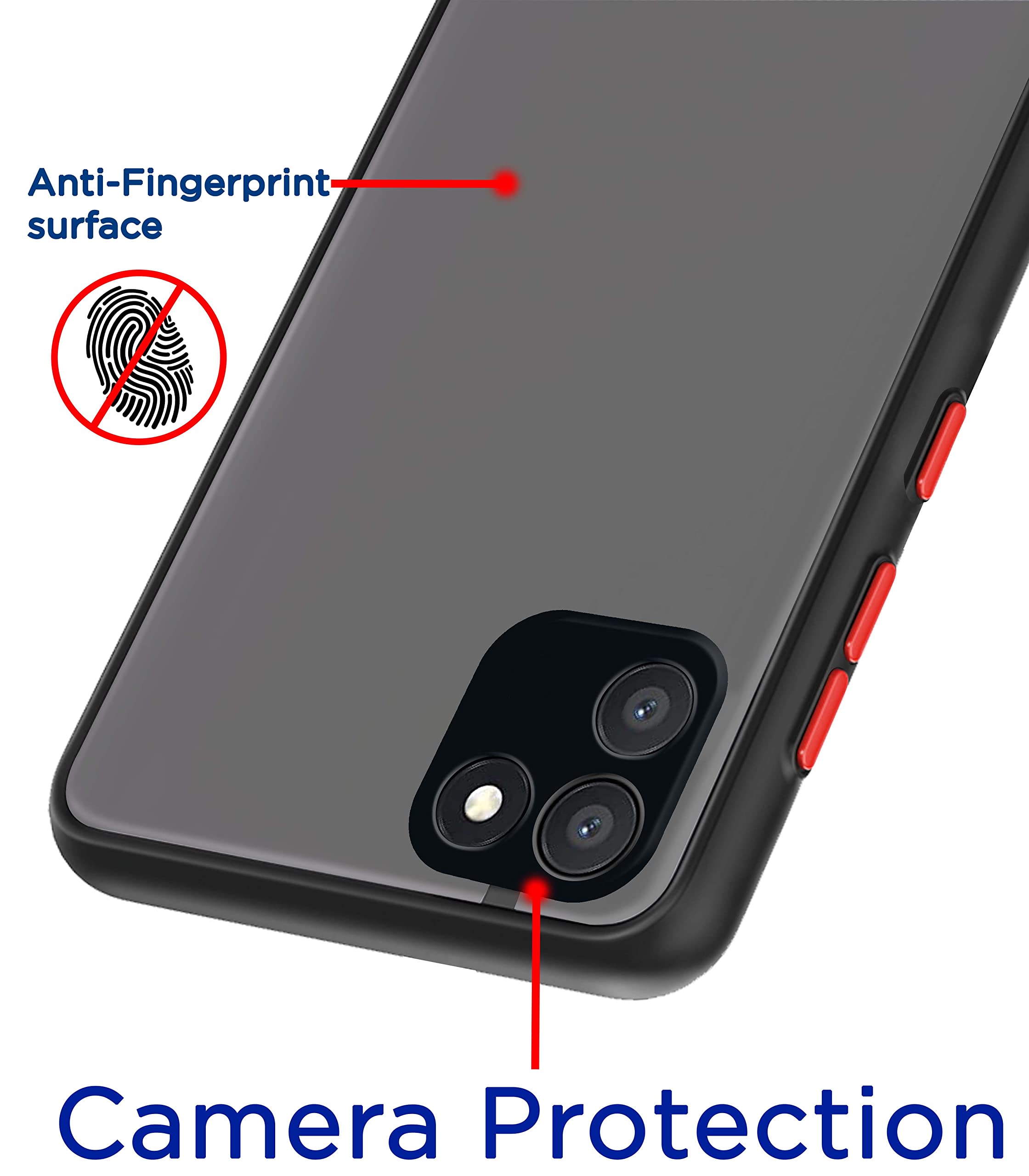 Pikkme black back cover for Realme C11 – photo 2