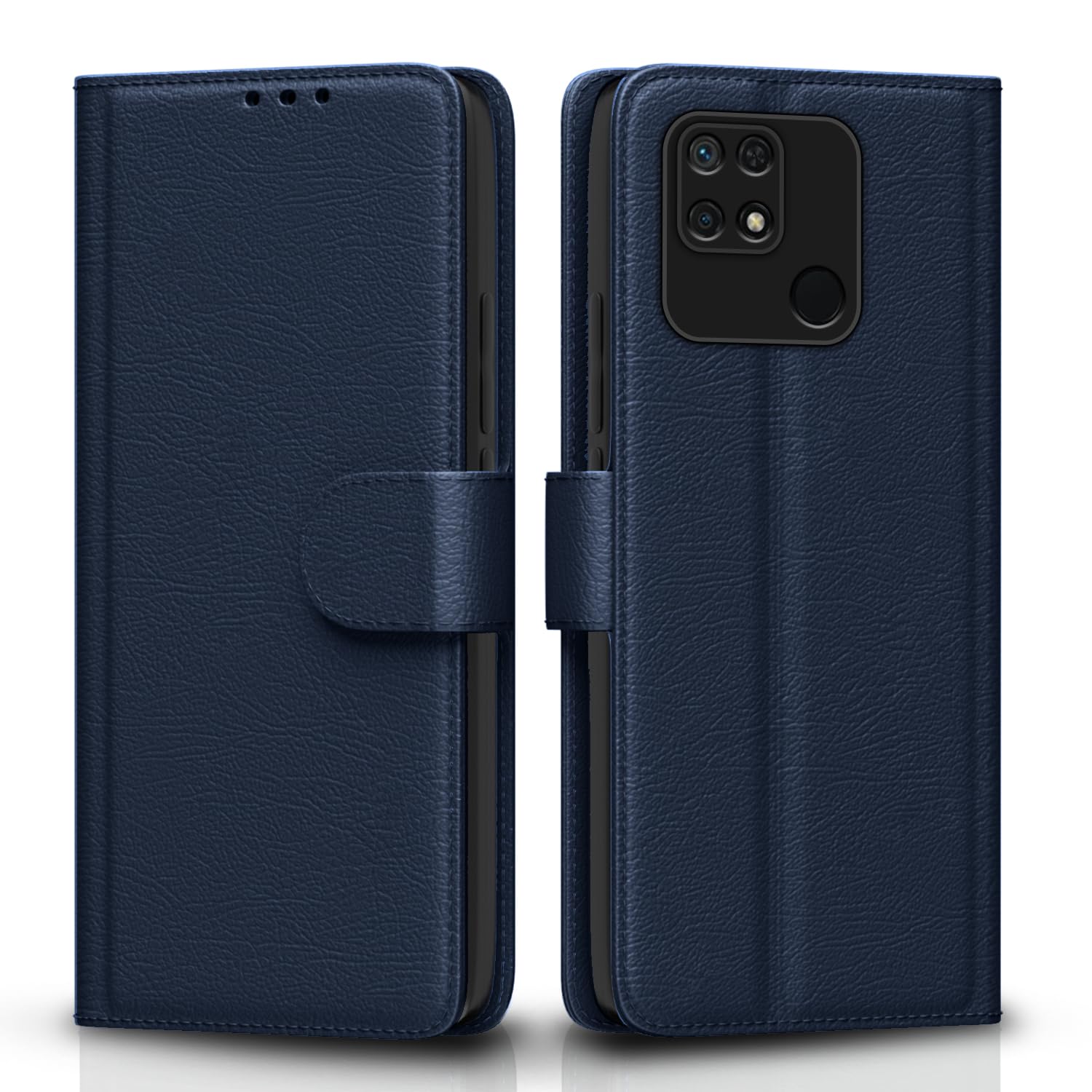 Pikkme Redmi 10/10 Power Wallet blue flip case