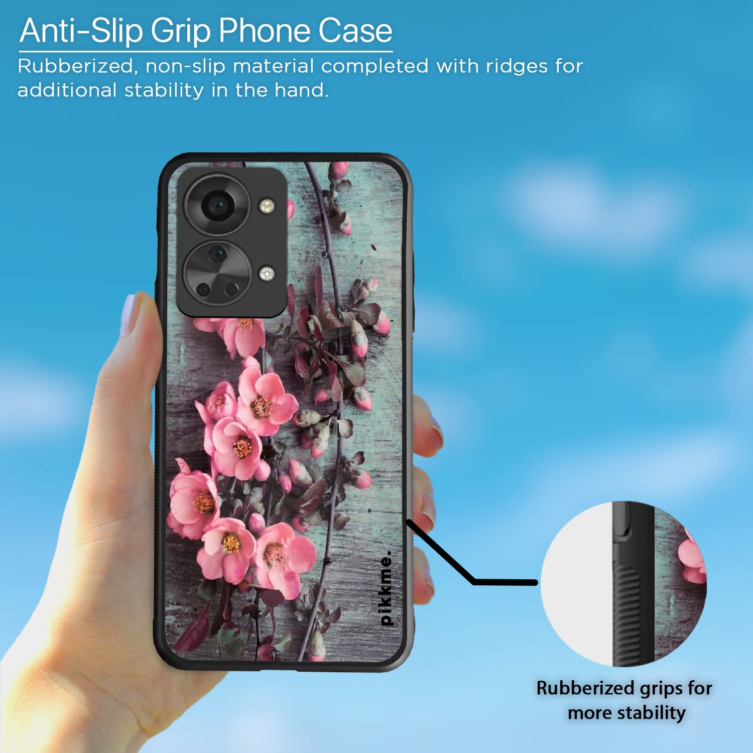 Pikkme OnePlus Nord 2T 5G Flower mobile back cover – photo 5