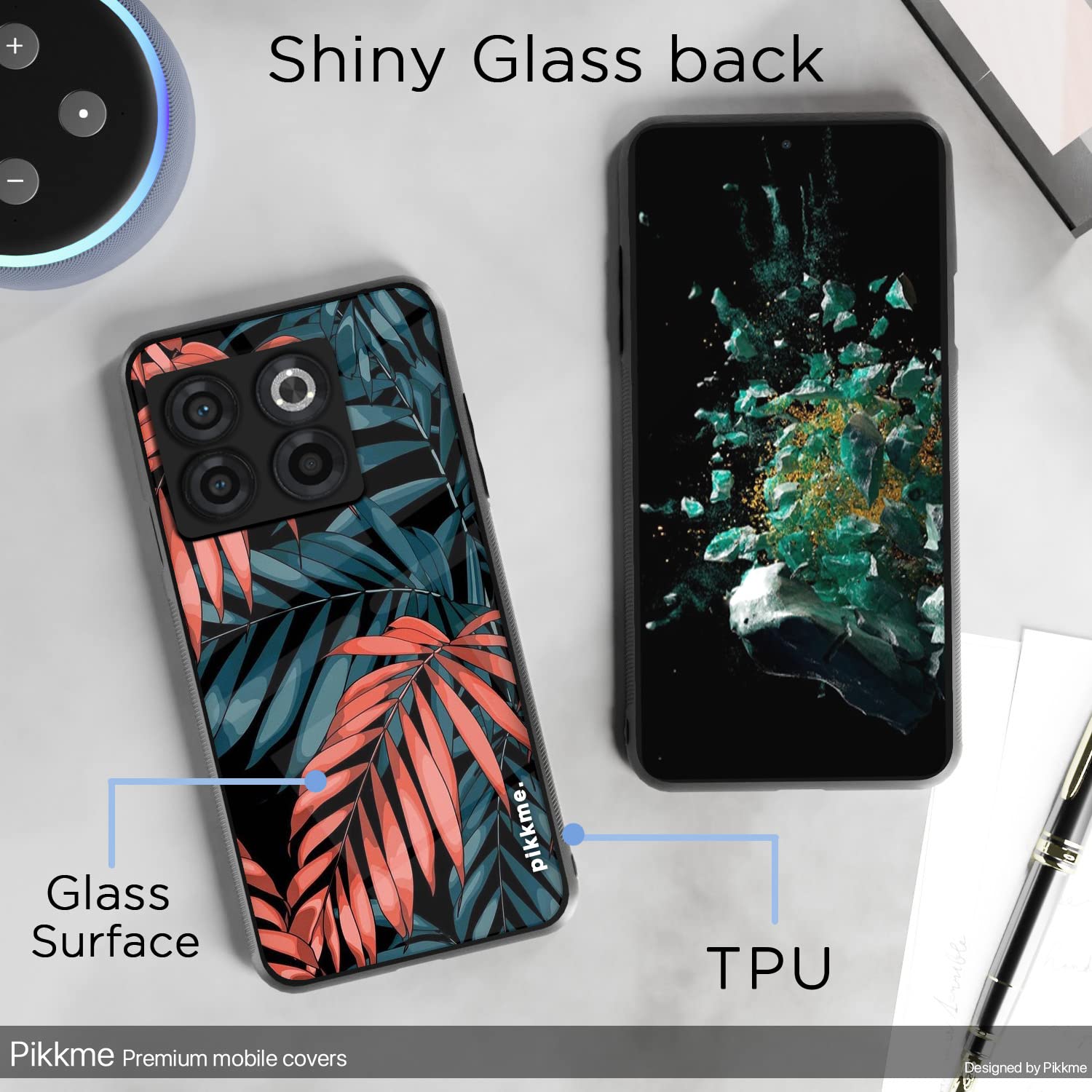 Pikkme OnePlus 10T 5G Flower back cover – photo 3