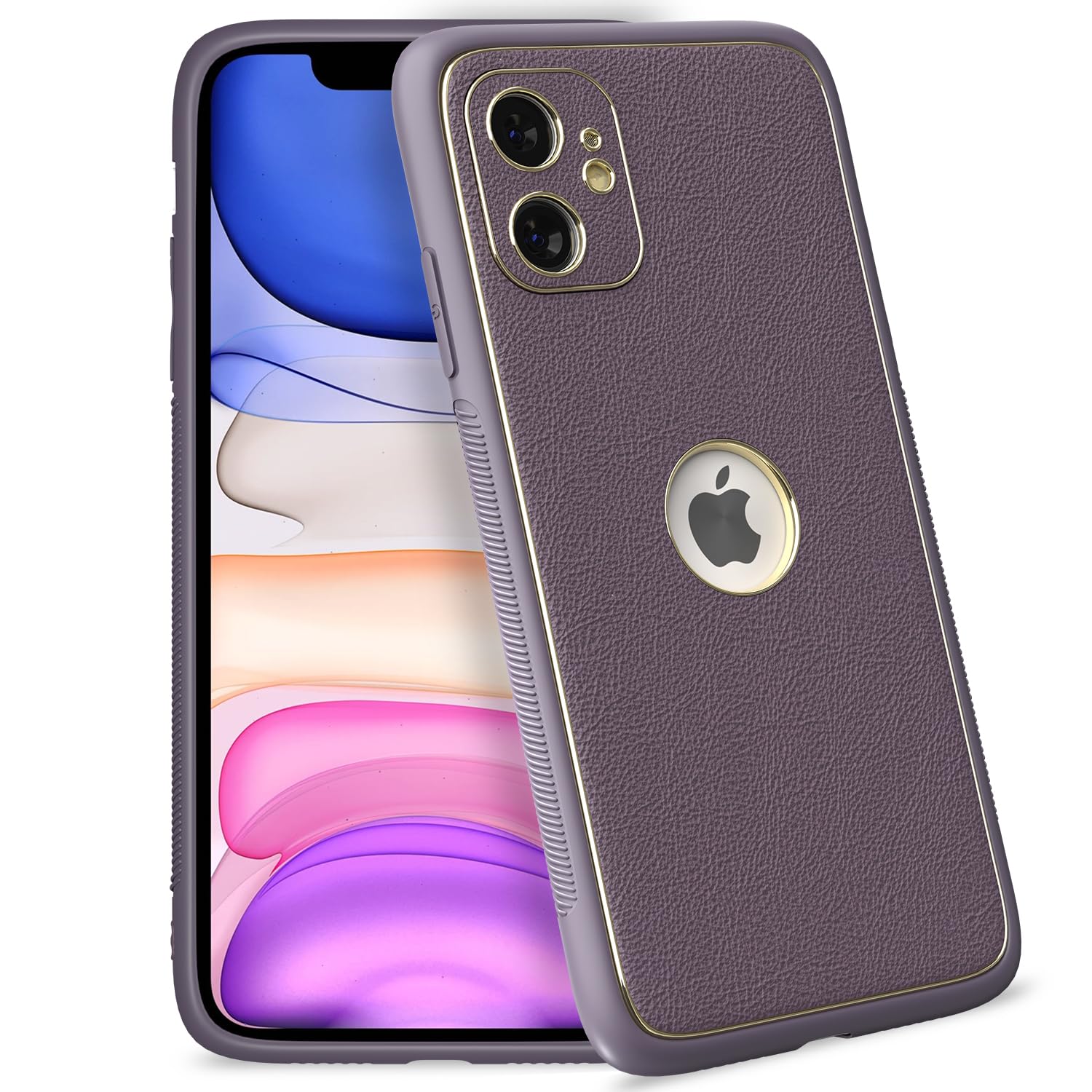 Pikkme purple mobile back cover for iPhone 11