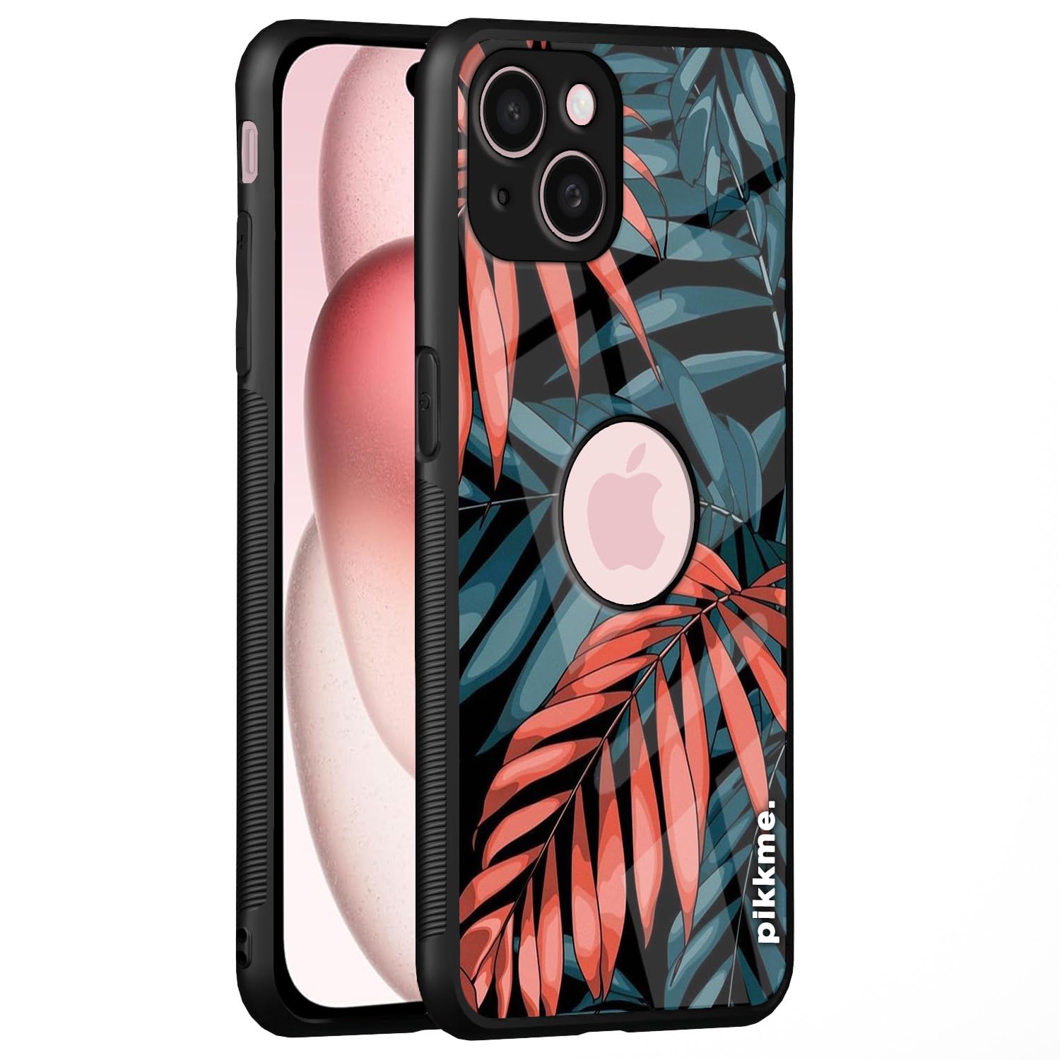 Pikkme Flower mobile back cover for iPhone 15