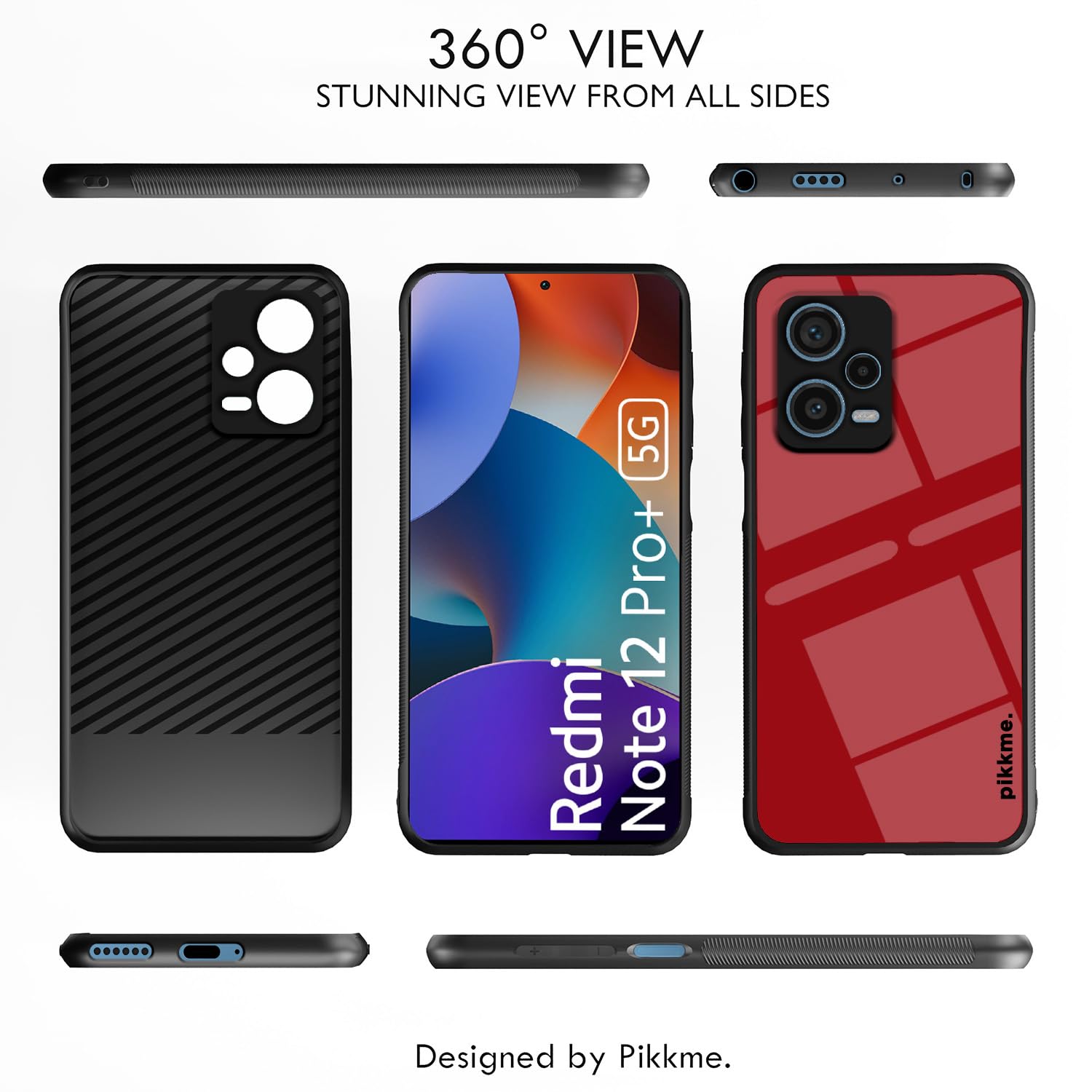 Pikkme Redmi Note 12 Pro Plus 5G Hybrid phone cover – photo 2