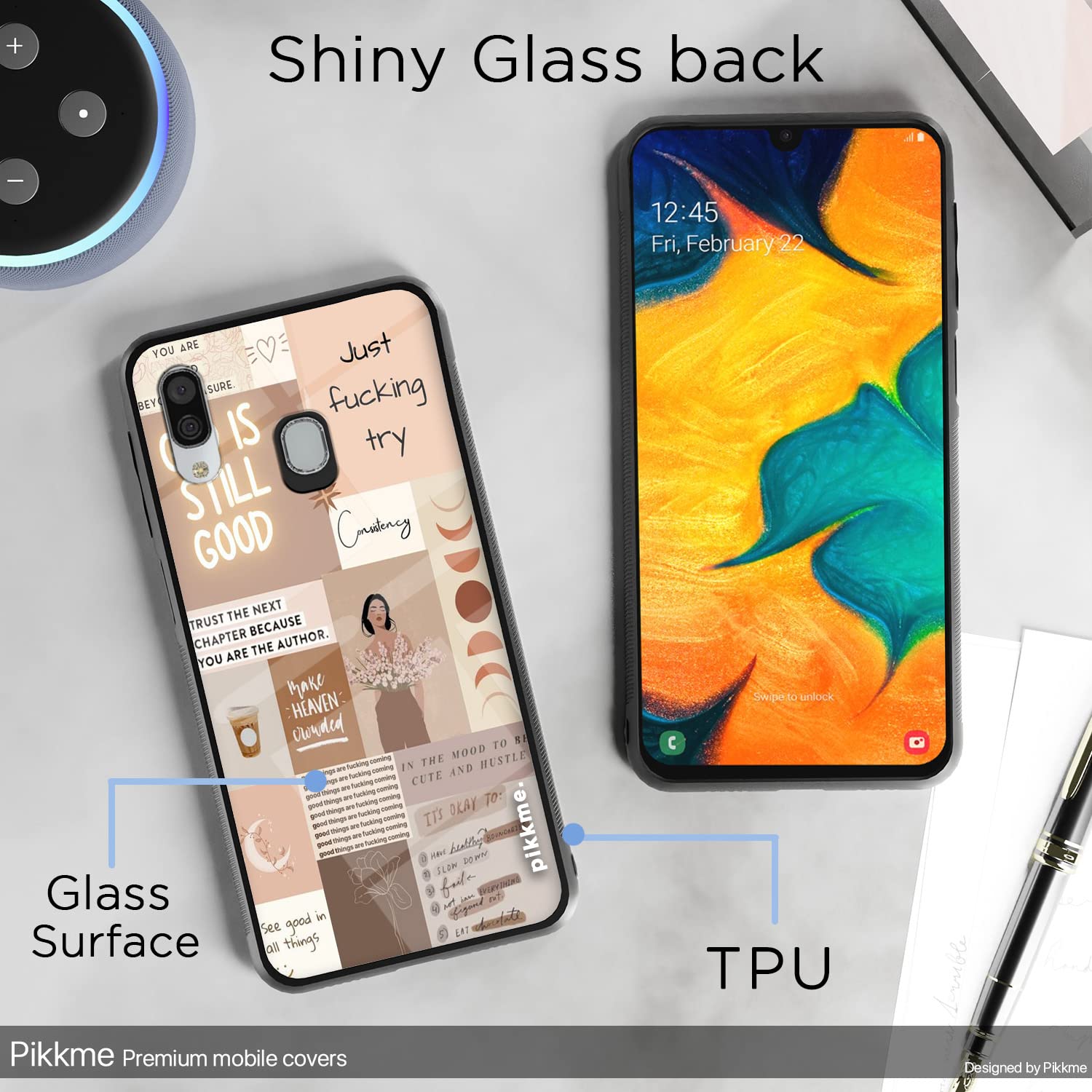 Samsung A20/A30/M10s Hybrid mobile back cover by Pikkme – photo 3