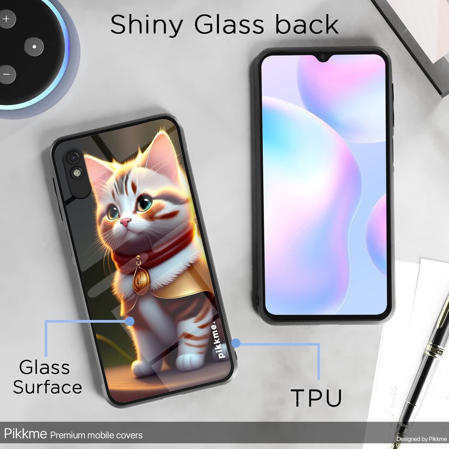 Pikkme Redmi 9A/9i/9A Sport Cat back cover – photo 3