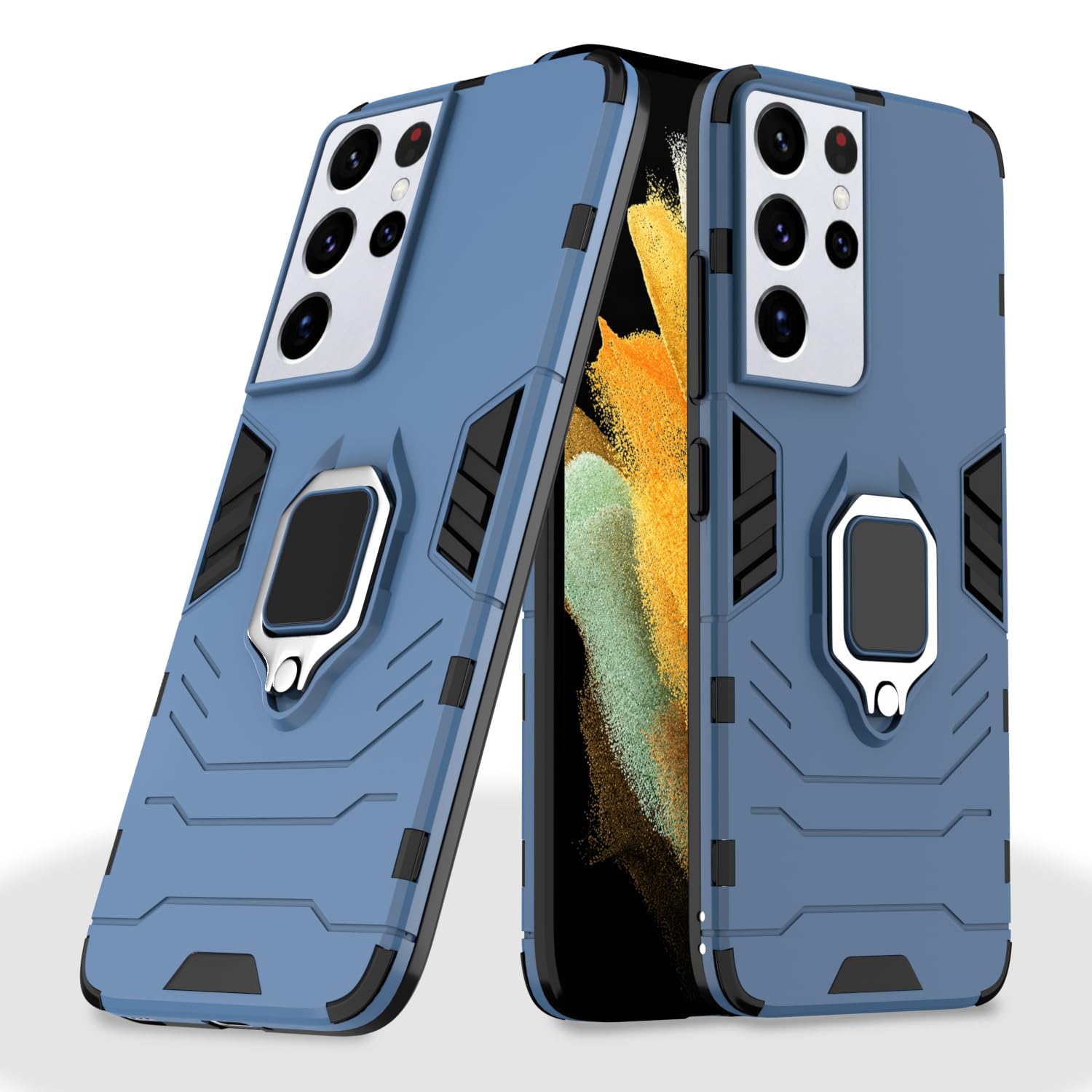 Pikkme Samsung S21 Ultra blue mobile cover