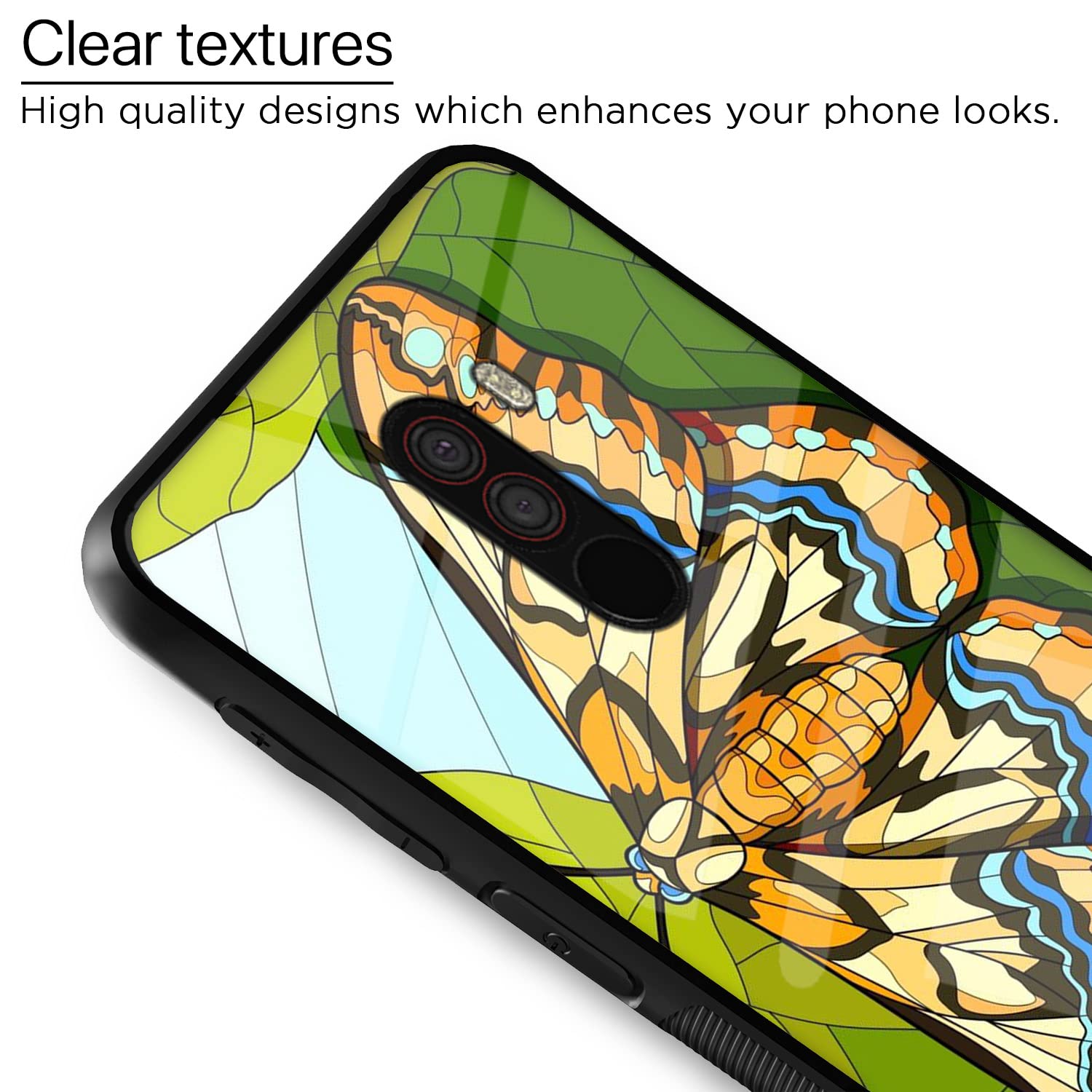 Poco F1 Hybrid mobile back cover by Pikkme – photo 4