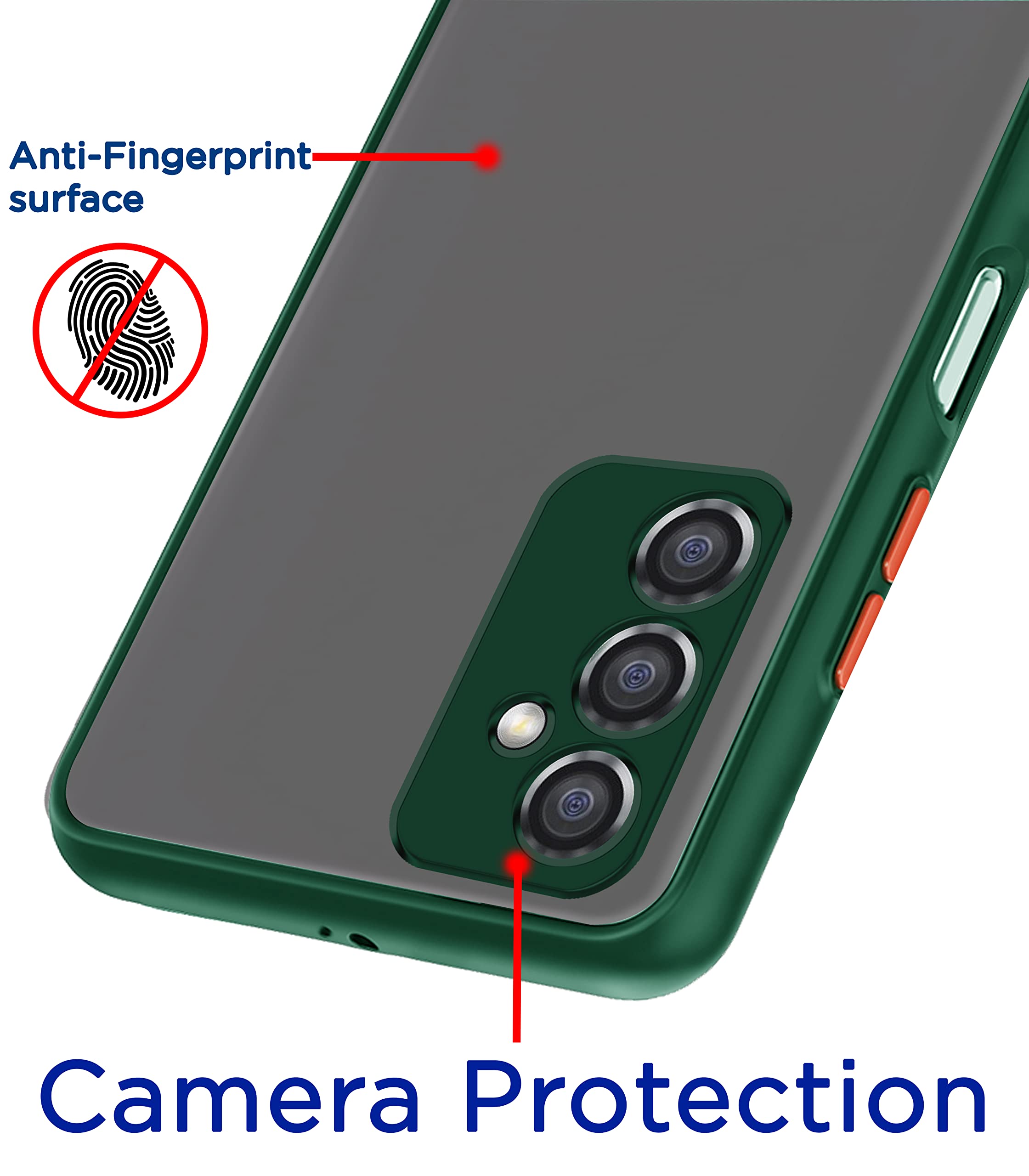 Samsung M52 5G Hybrid phone cover in green by Pikkme – photo 2