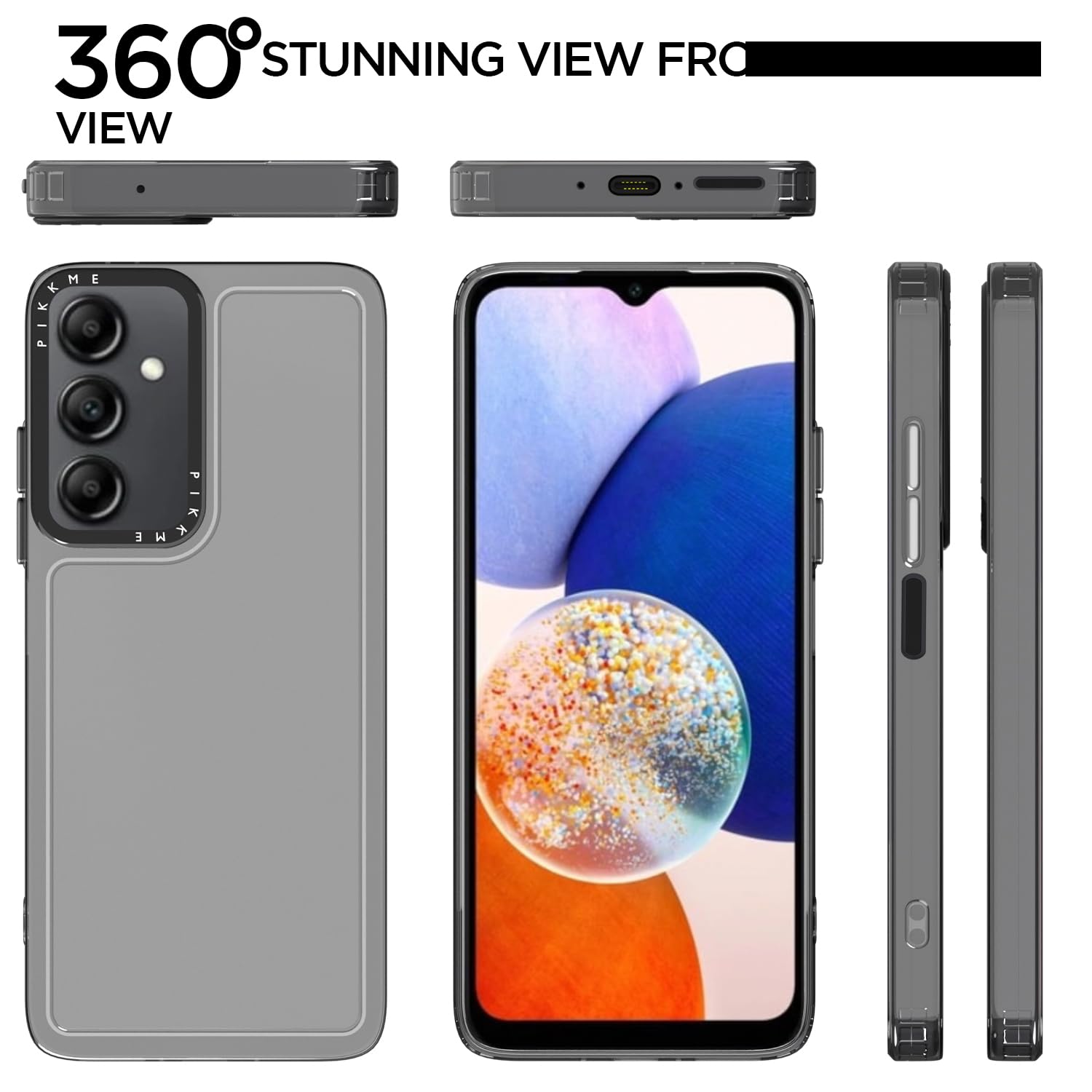 Pikkme transparent Hybrid back cover for Samsung A26 5G – photo 5