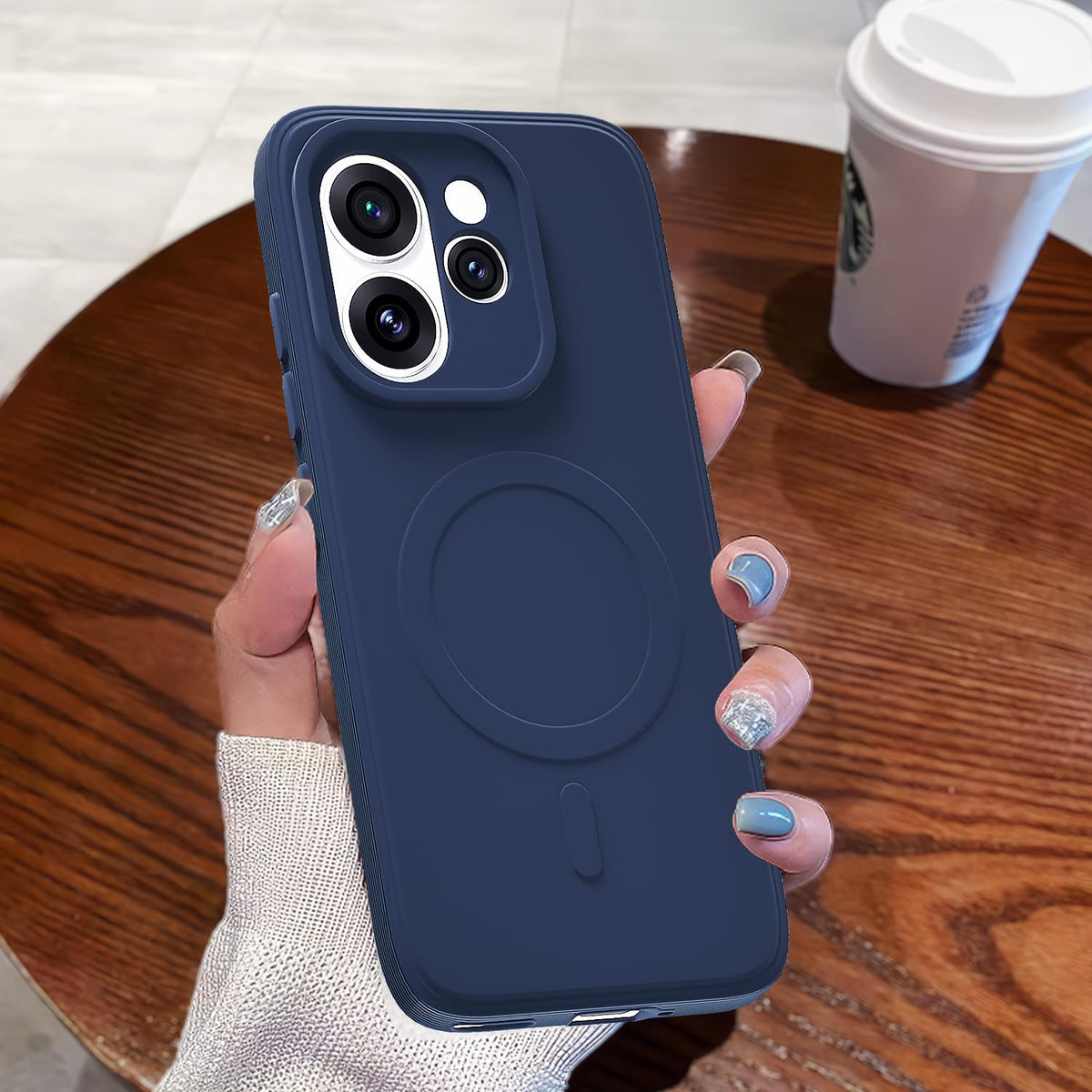 Blue phone cover for Oppo Reno 15 Pro Mini 5G – Pikkme – photo 7