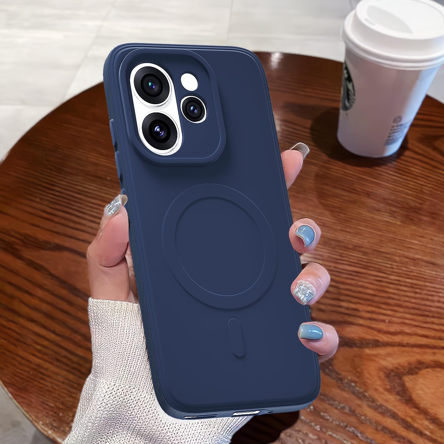 Blue phone cover for Oppo Reno 15 Pro Mini 5G – Pikkme – photo 7