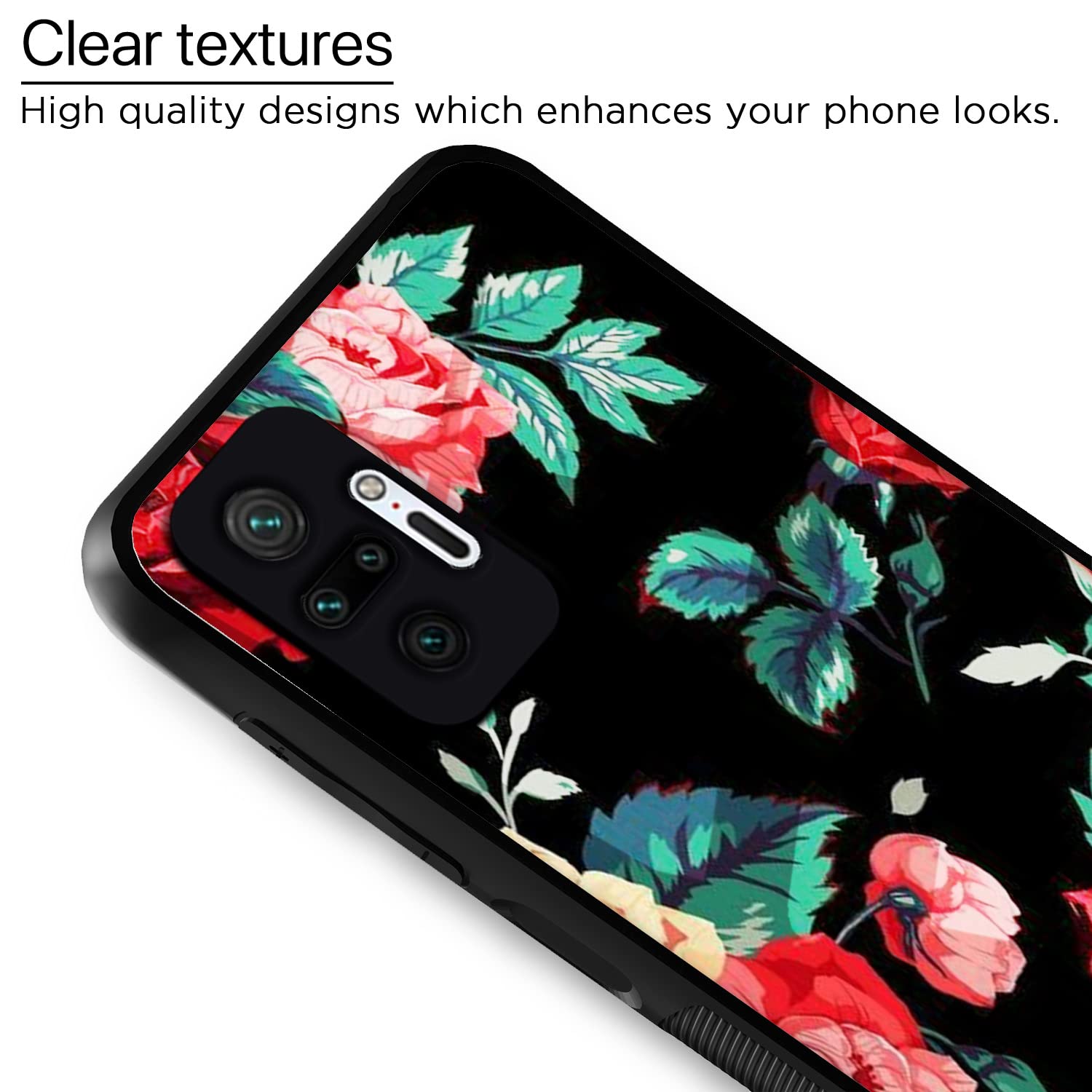 Pikkme Flower mobile back cover for Redmi Note 10 Pro/Note 10 Pro Max – photo 4