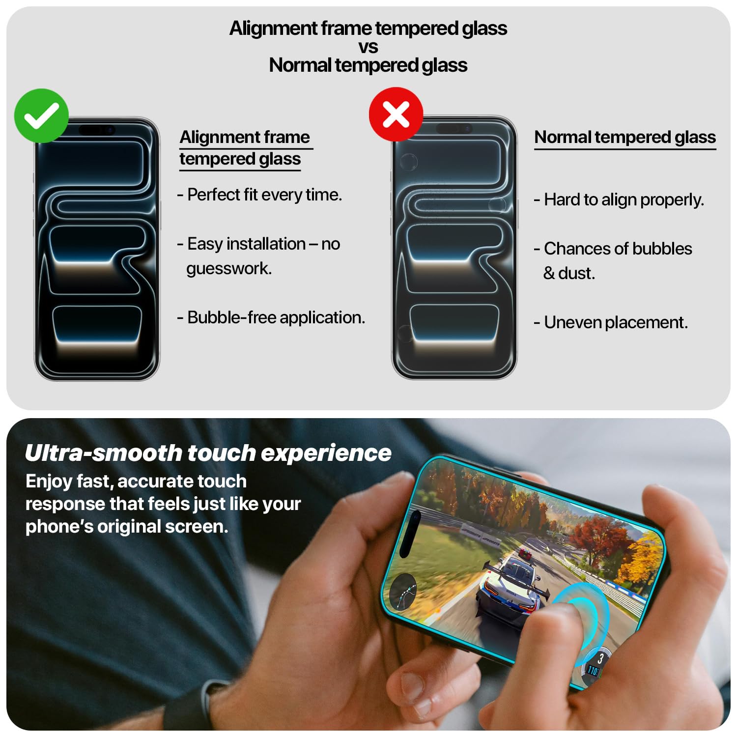 Screen protector for iPhone 17 Pro – Pikkme – photo 6