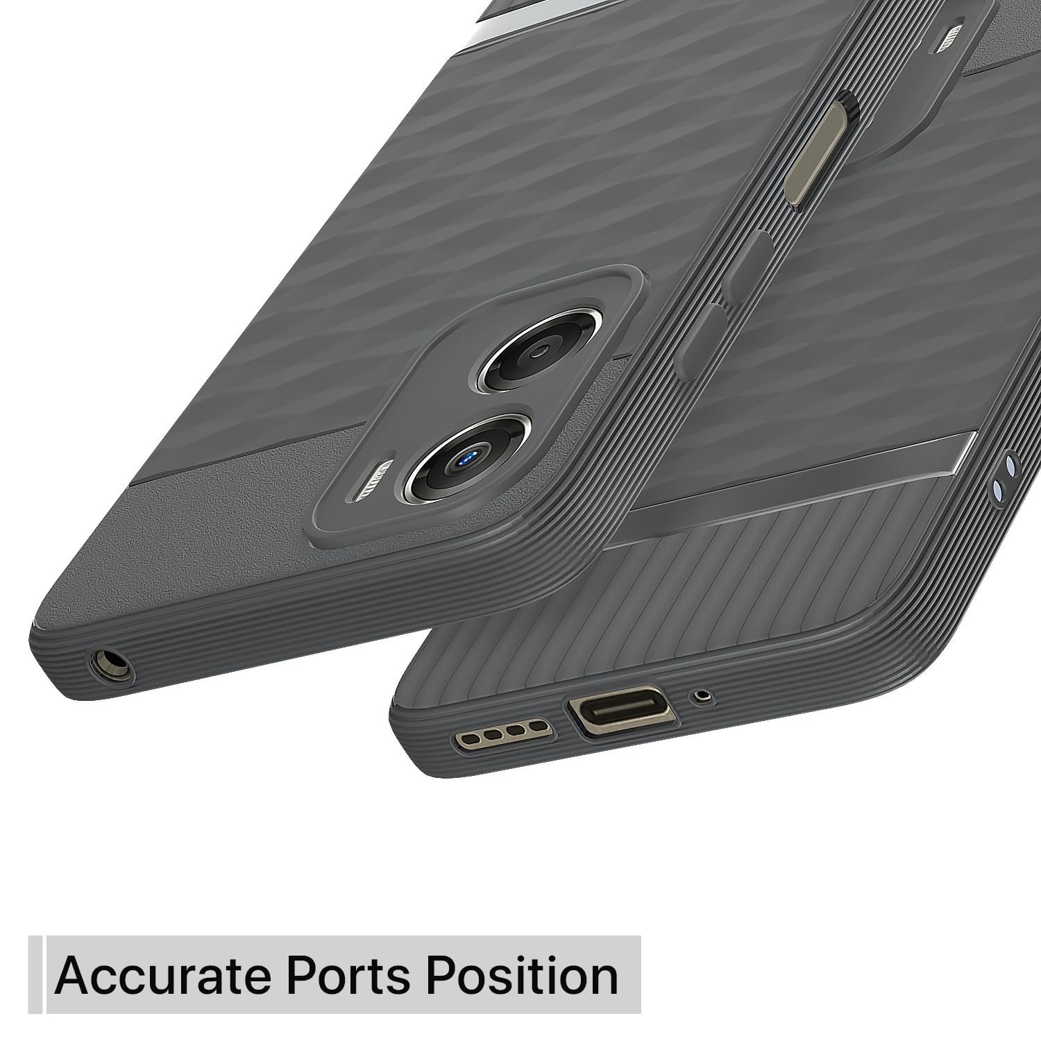 Grey phone cover for Moto G06 Power – Pikkme – photo 4