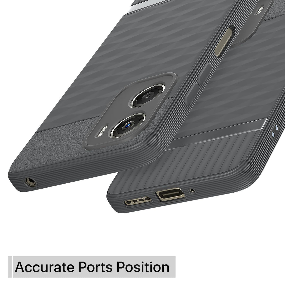 Grey phone cover for Moto G06 Power – Pikkme – photo 4