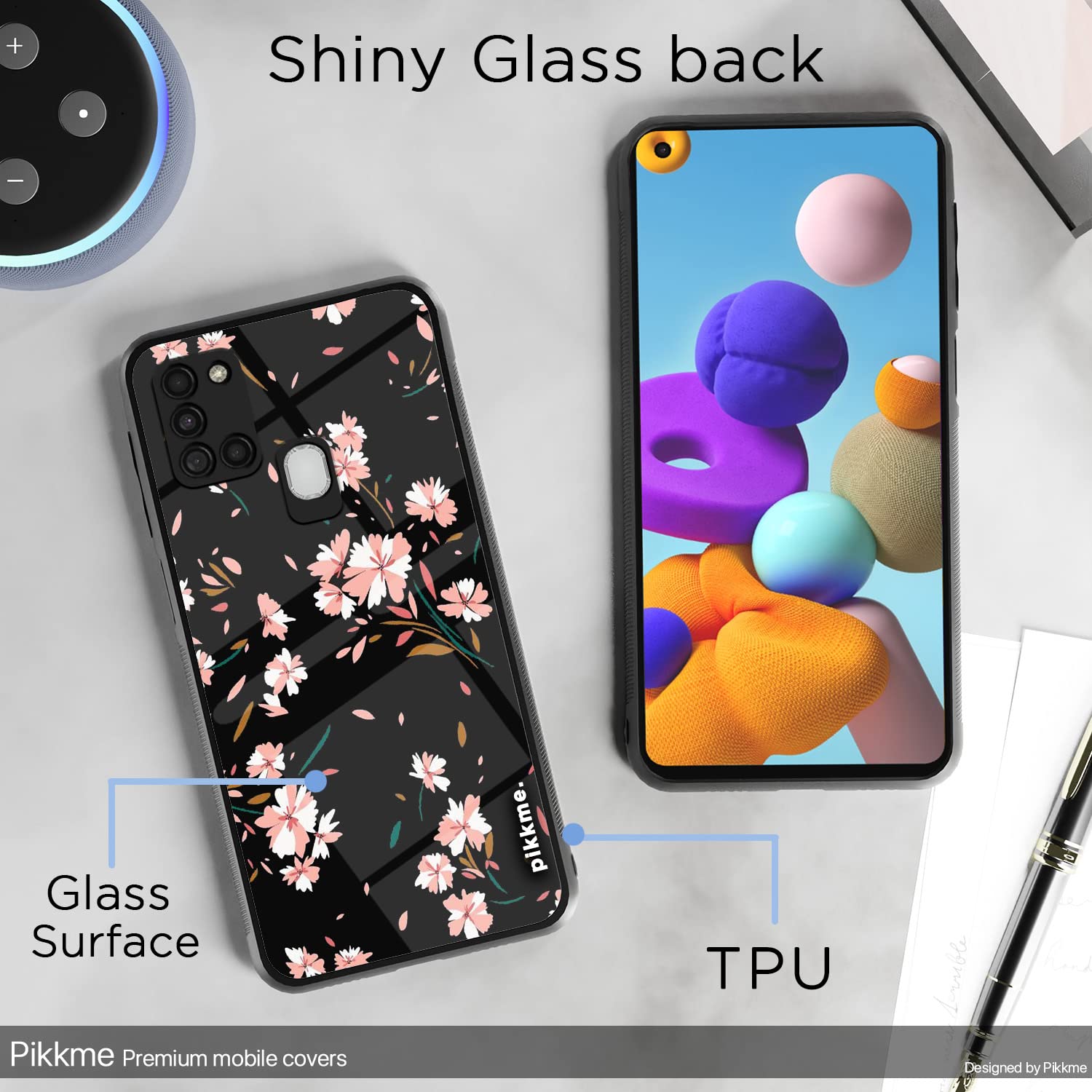 Flower Mobile back cover for Samsung A21s – Pikkme – photo 3