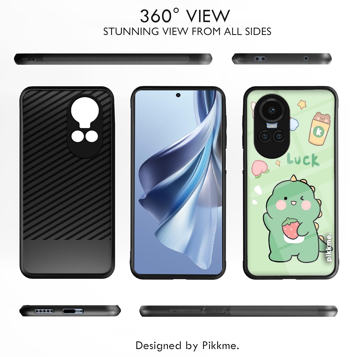 Oppo Reno 10 5G Hybrid mobile back cover by Pikkme – photo 2