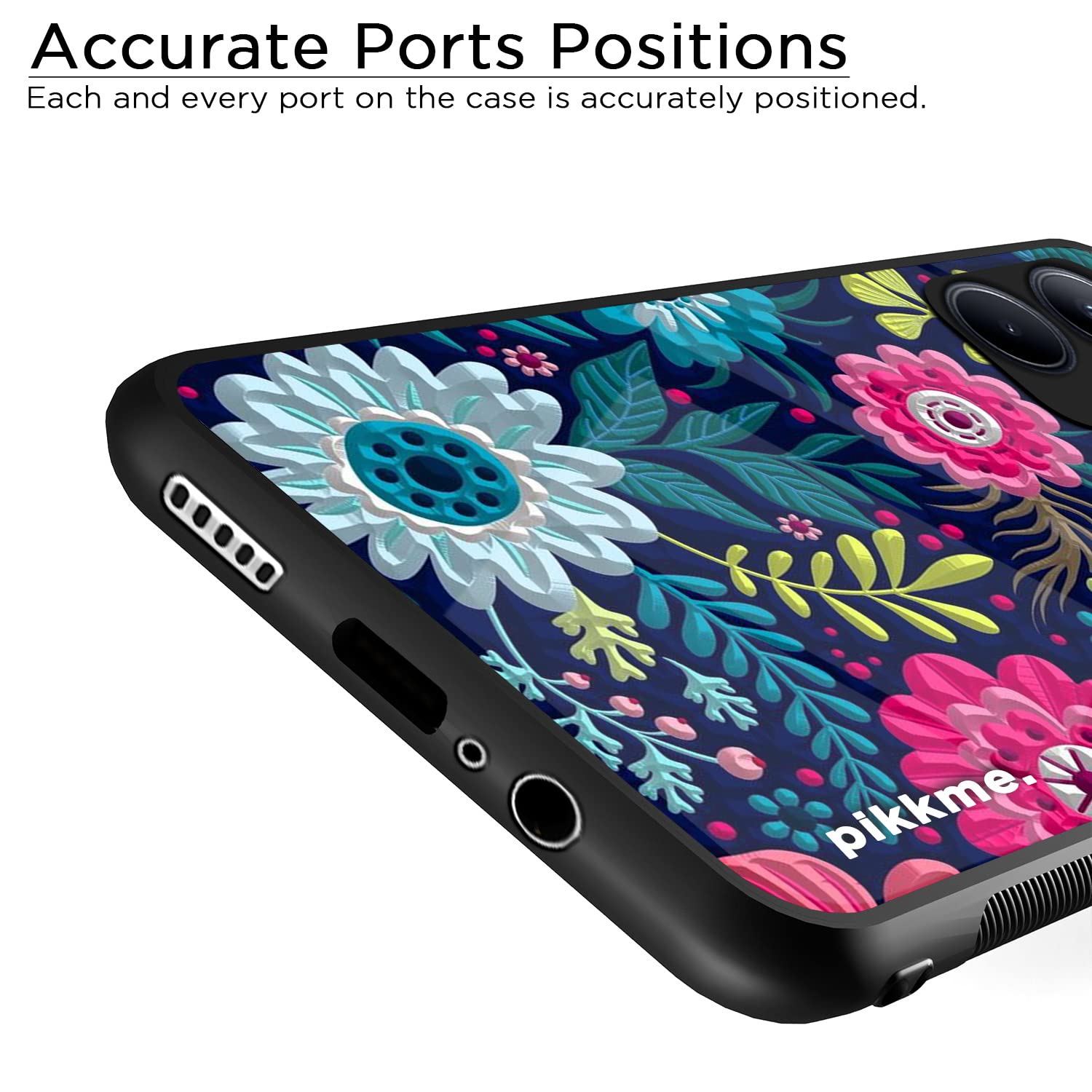 Realme C33 Flower mobile cover by Pikkme – photo 6