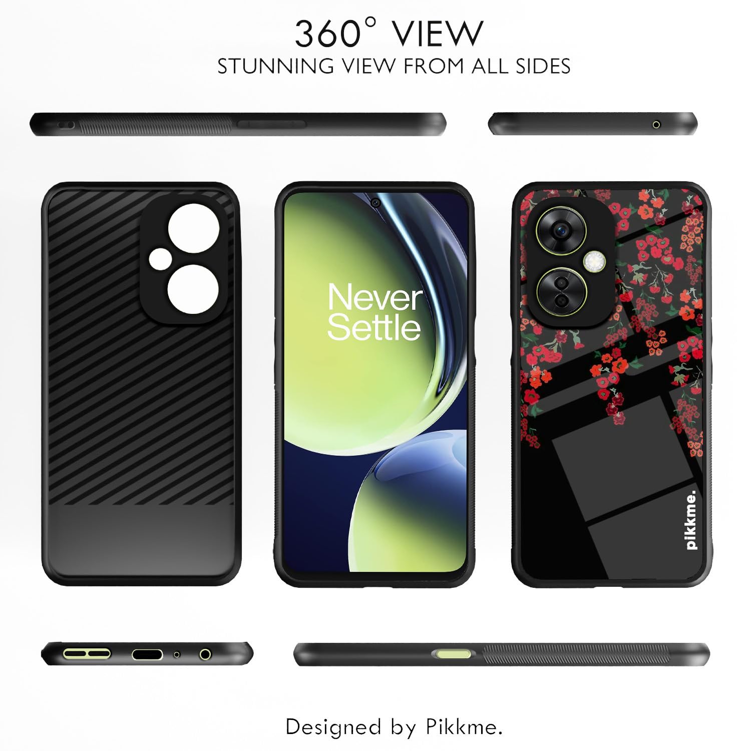 Pikkme Flower back cover for OnePlus Nord CE 3 Lite 5G – photo 2