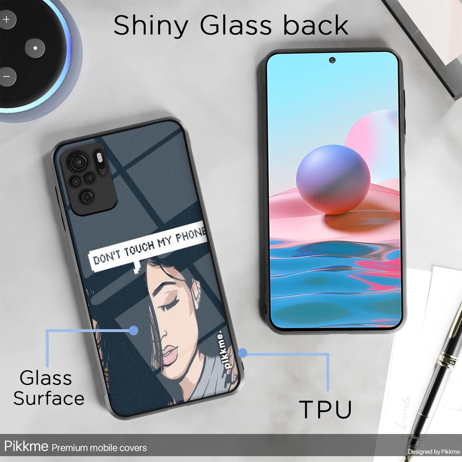 Pikkme Redmi Note 10/Note 10s Hybrid mobile back cover – photo 3