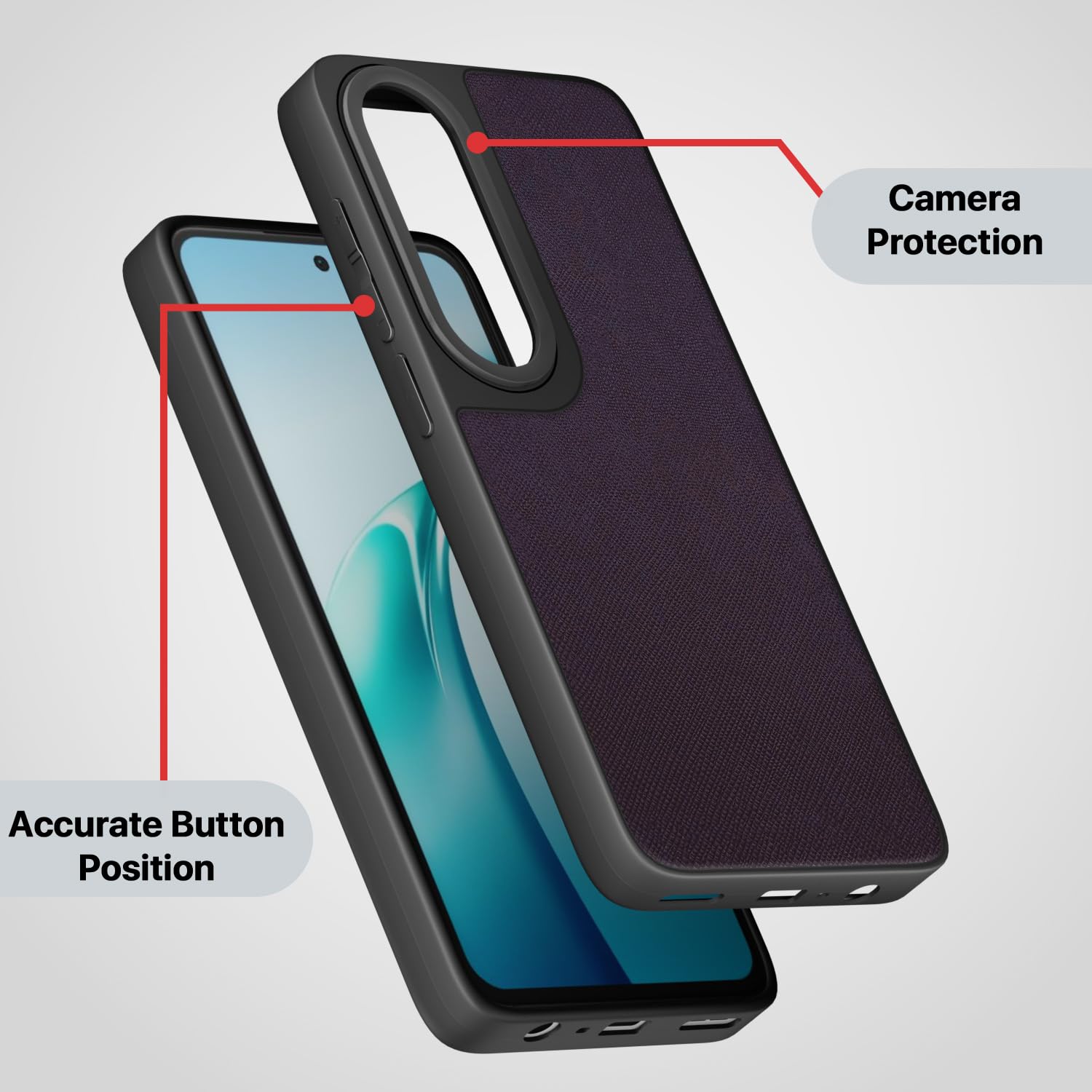 Cherry Leatherback phone cover for OnePlus Nord CE 4 Lite 5G – Pikkme – photo 3