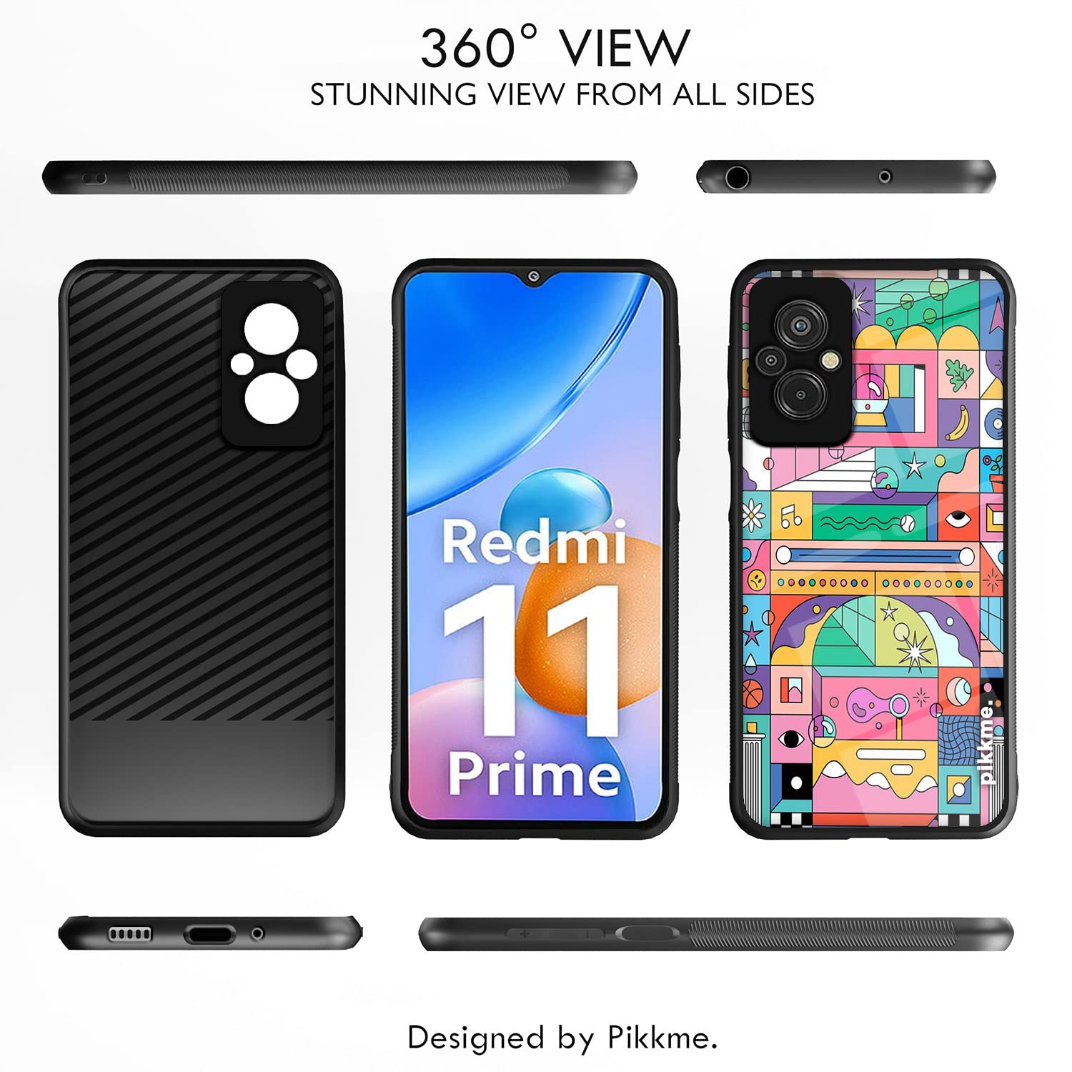 Pikkme Redmi 11 Prime 4G Hybrid mobile cover – photo 2