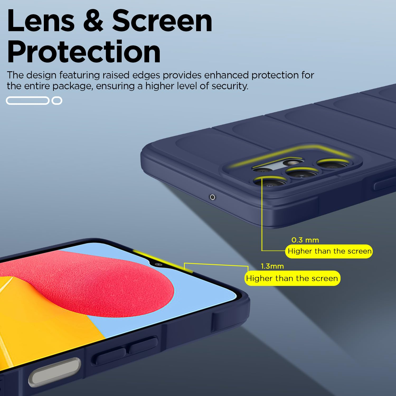 Blue mobile back cover for Samsung A13 4G/A13 5G – Pikkme – photo 3
