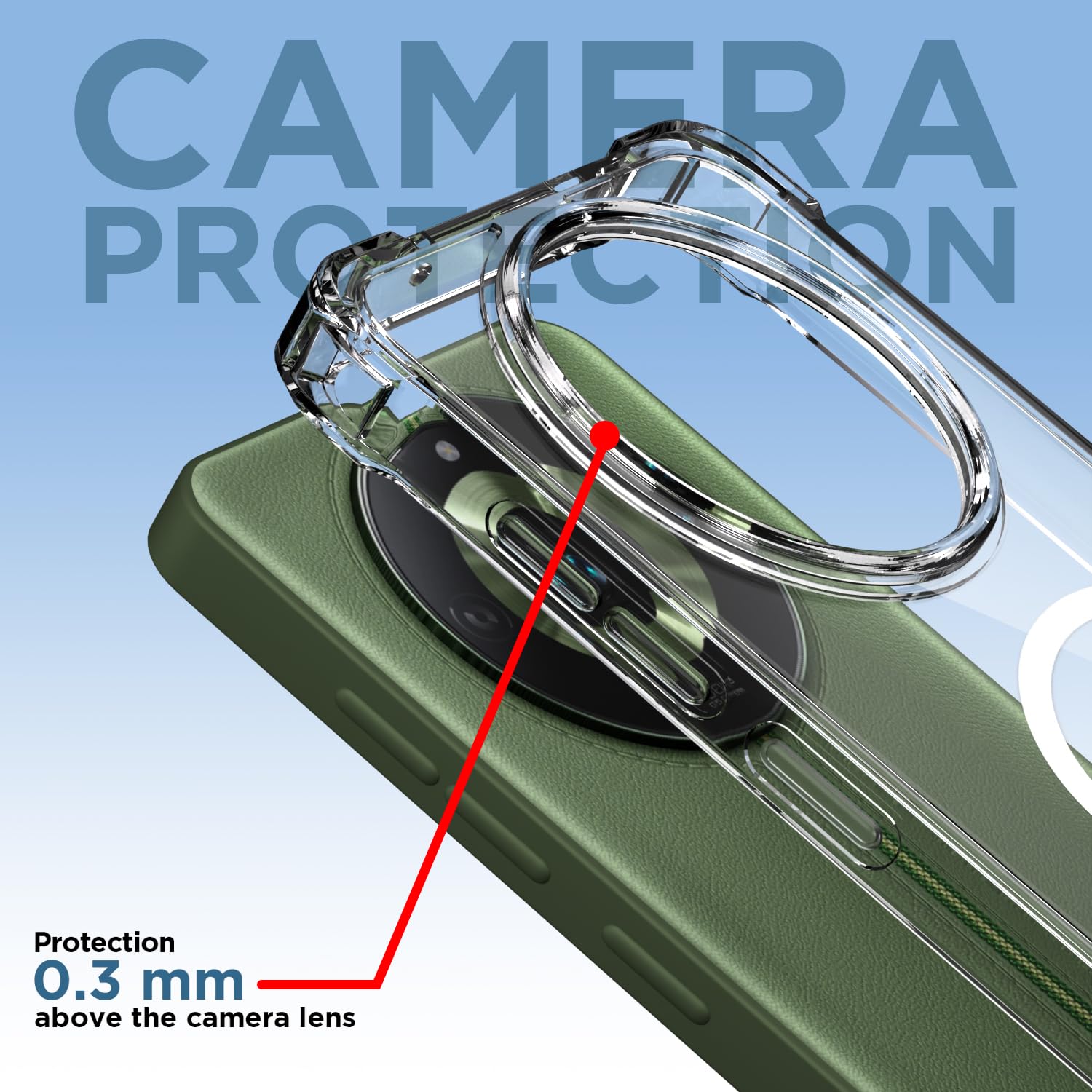 Pikkme transparent mag-safe phone cover for Realme 11 Pro/11 Pro Plus 5G/Narzo 60 Pro 5G – photo 5