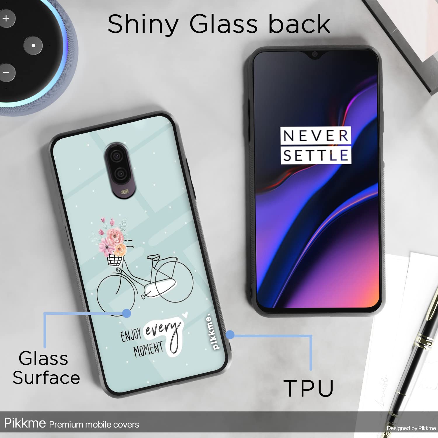 OnePlus 6T Hybrid mobile cover by Pikkme – photo 3