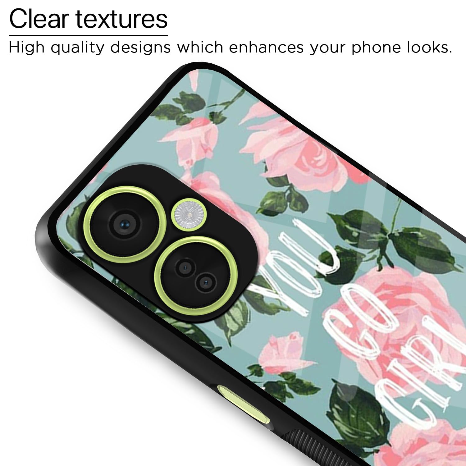 Pikkme Flower phone cover for OnePlus Nord CE 3 Lite 5G – photo 4