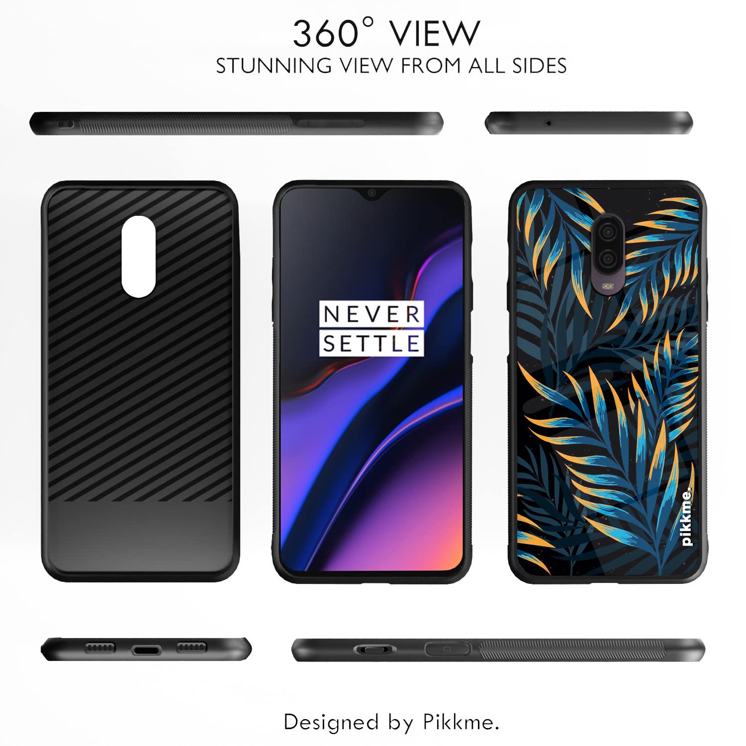 OnePlus 7 Flower phone cover by Pikkme – photo 2