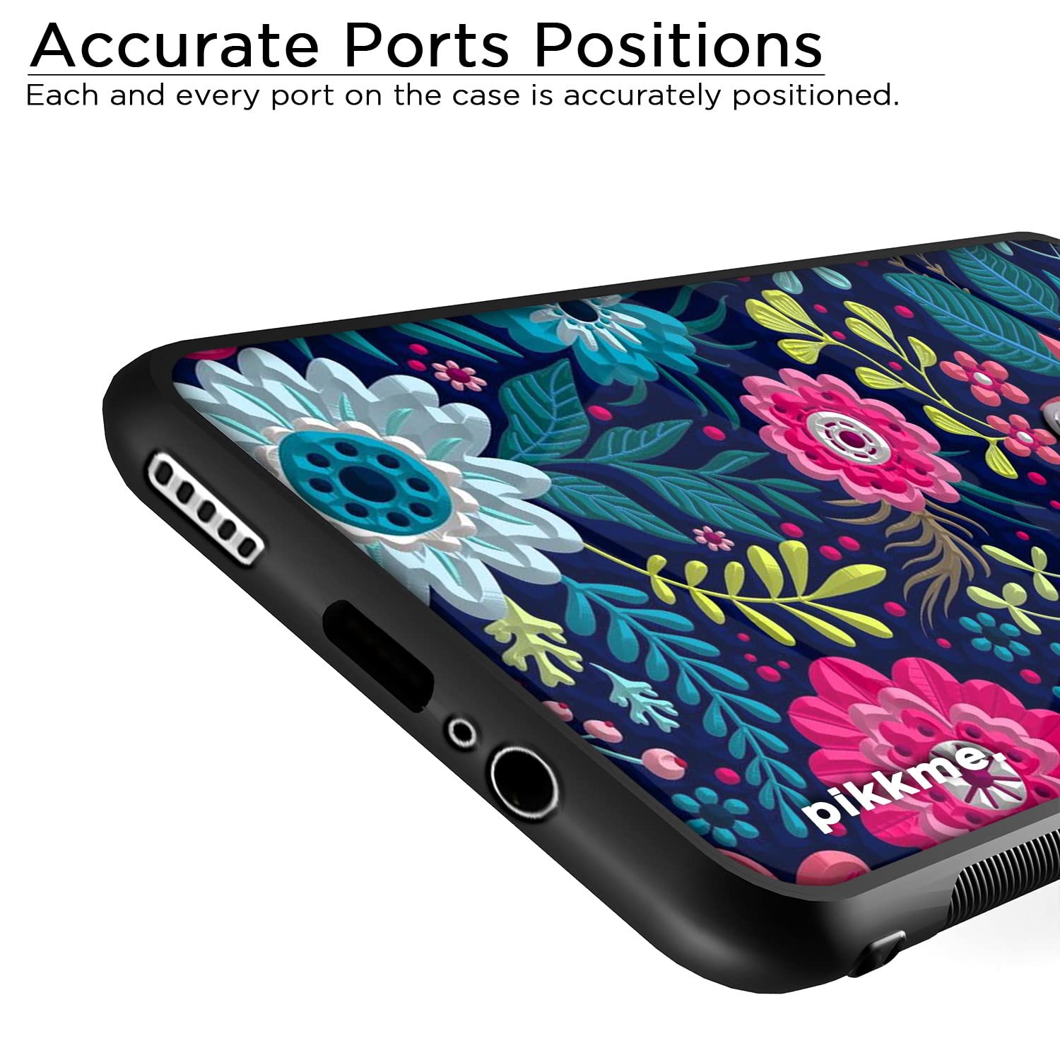 Oppo F11 Flower mobile cover by Pikkme – photo 6