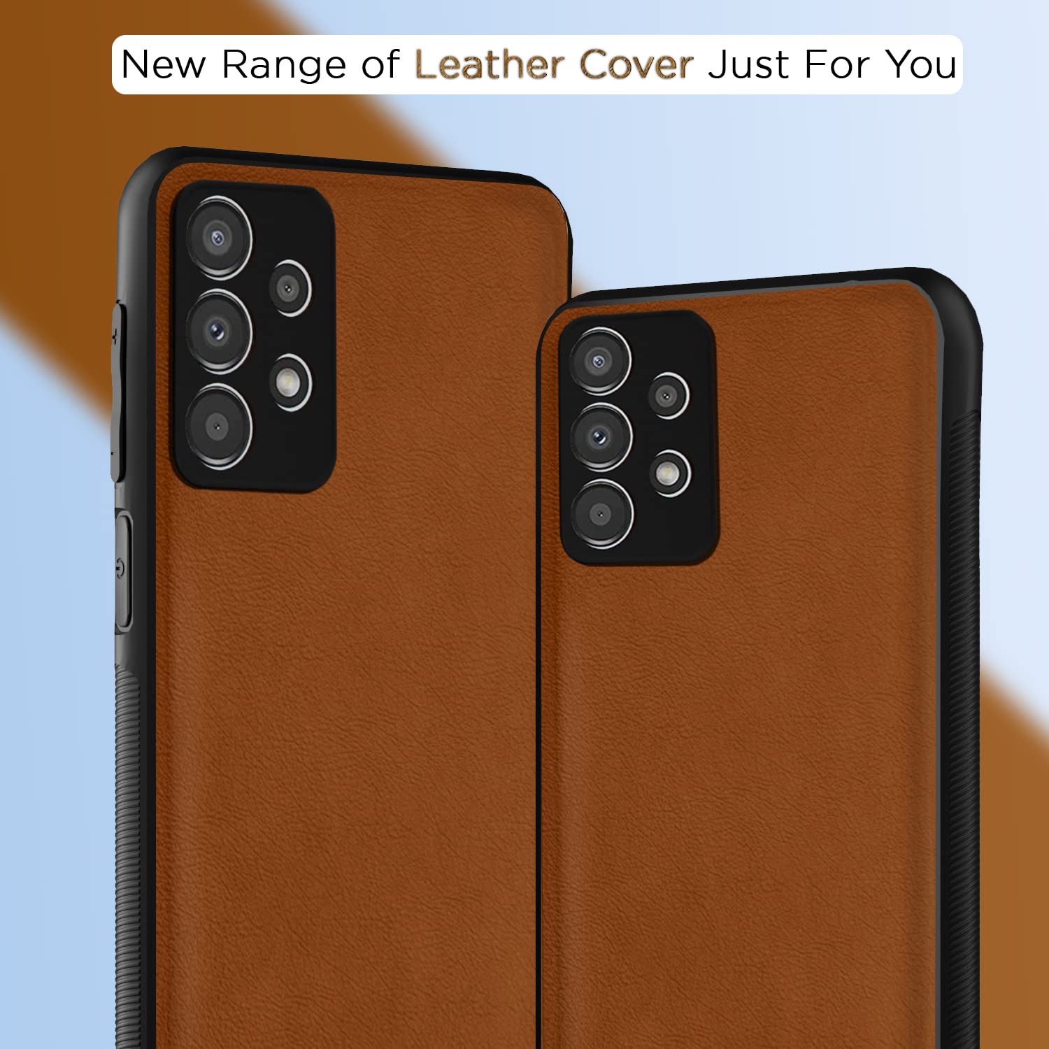 Pikkme camel Leather back cover for Samsung A13 4G – photo 7